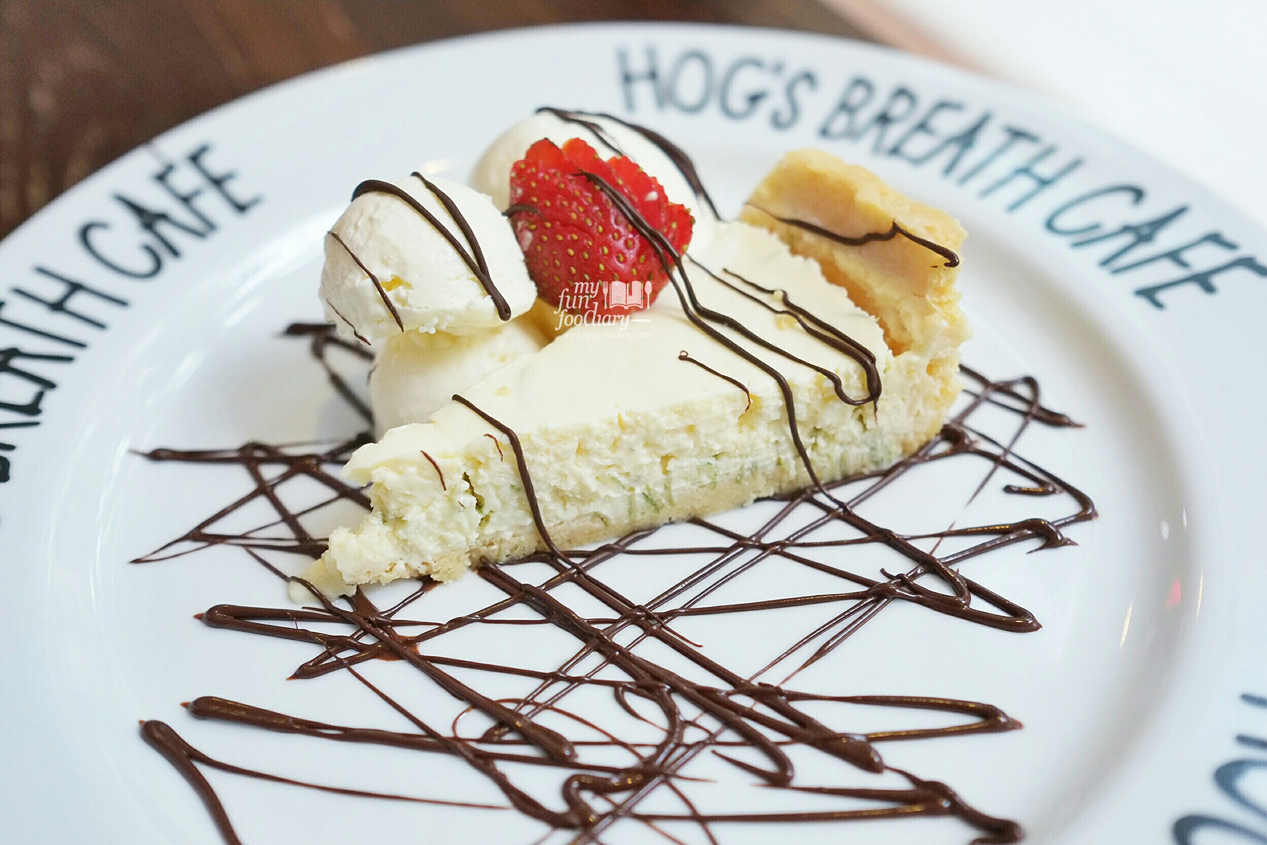 Key Lime Cheese Cake at Hogs Breath Cafe by Myfunfoodiary