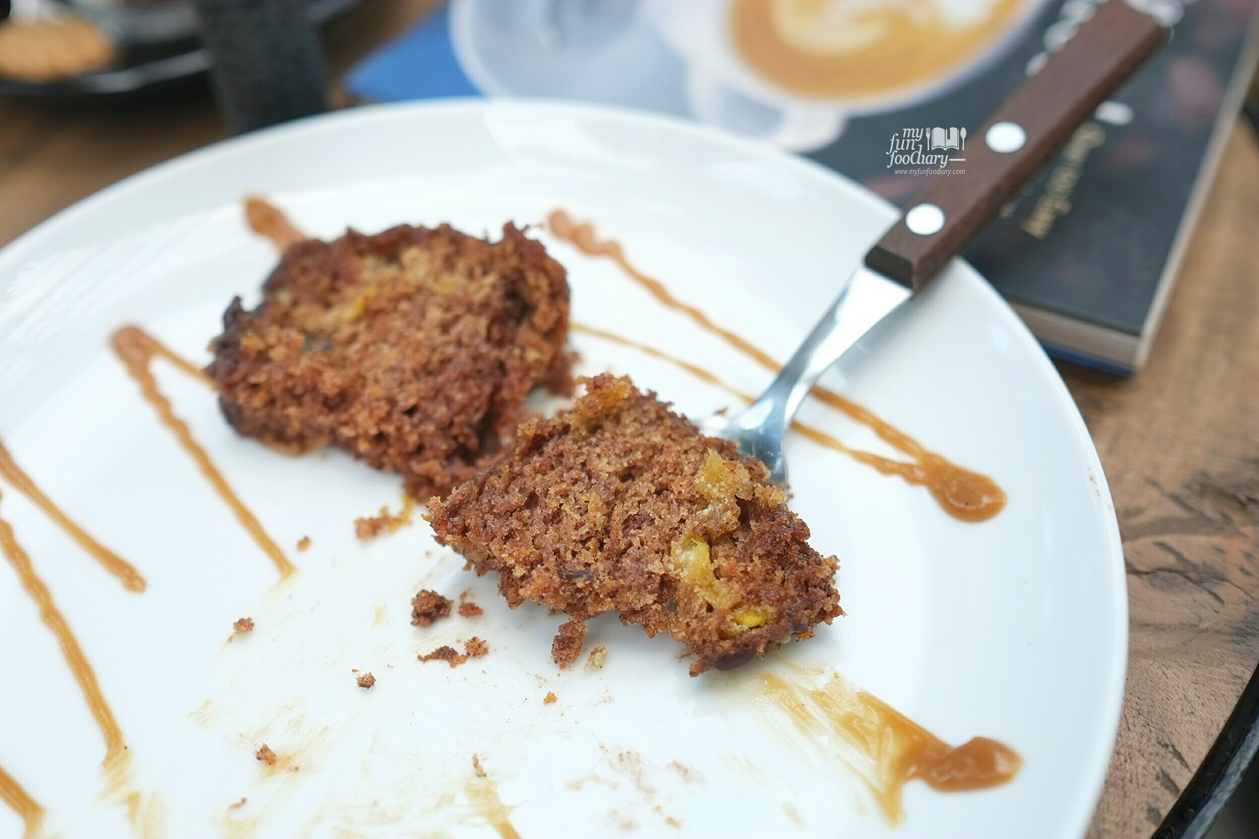 Love The Carrot Cake at Blue Doors Bandung by Myfunfoodiary
