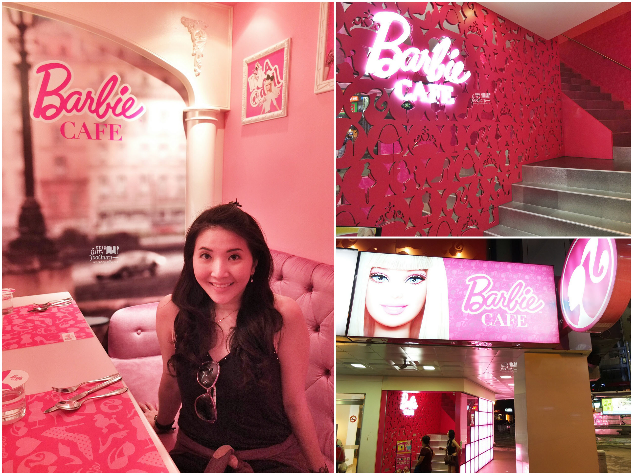 Tampak Depan Barbie Cafe Taiwan by Myfunfoodiary
