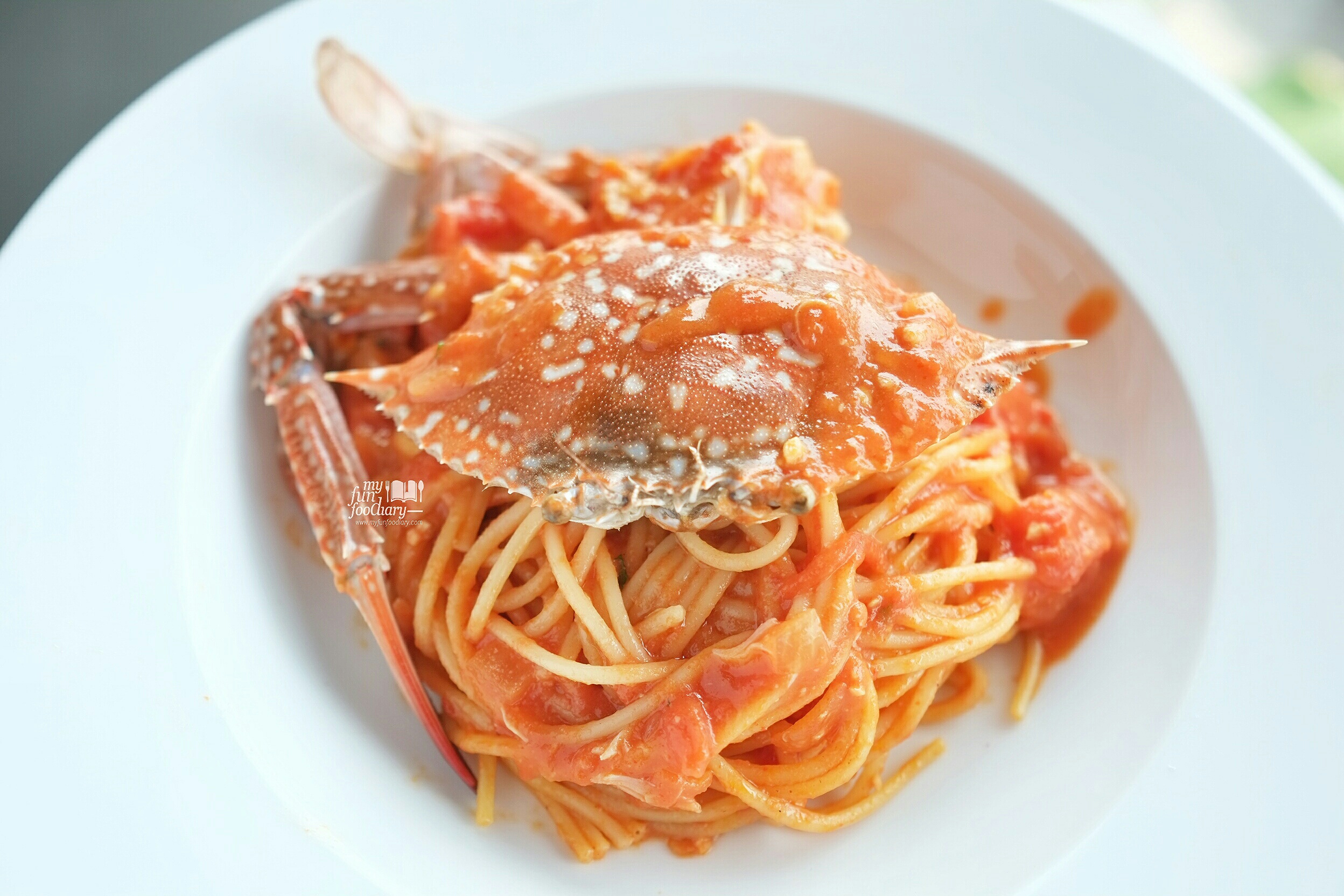 Crab Spaghetti at Shirayuki PIK by Myfunfoodiary