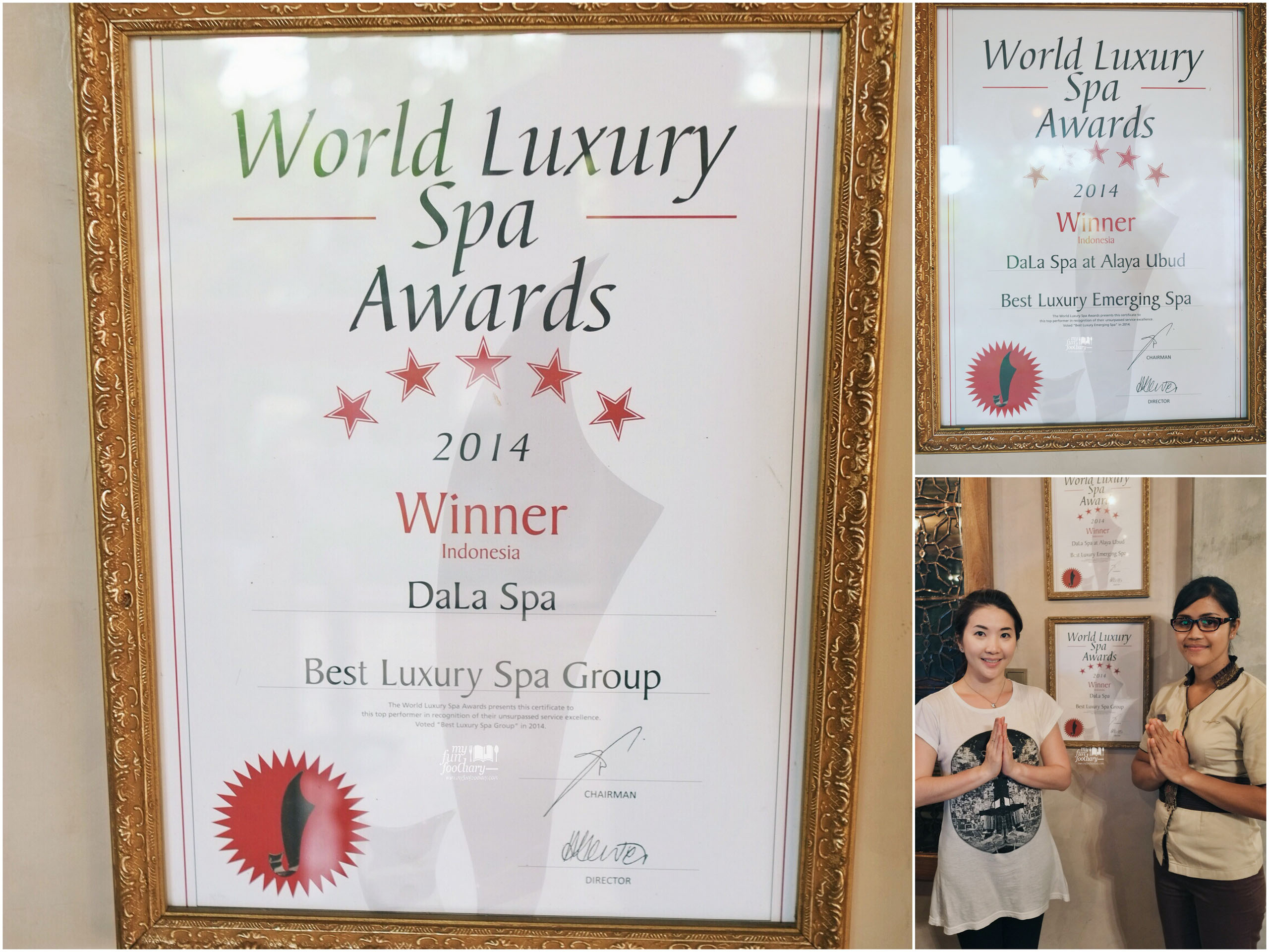 World Luxury Spa 2014 Winner at DaLa Spa Ubud by Myfunfoodiary