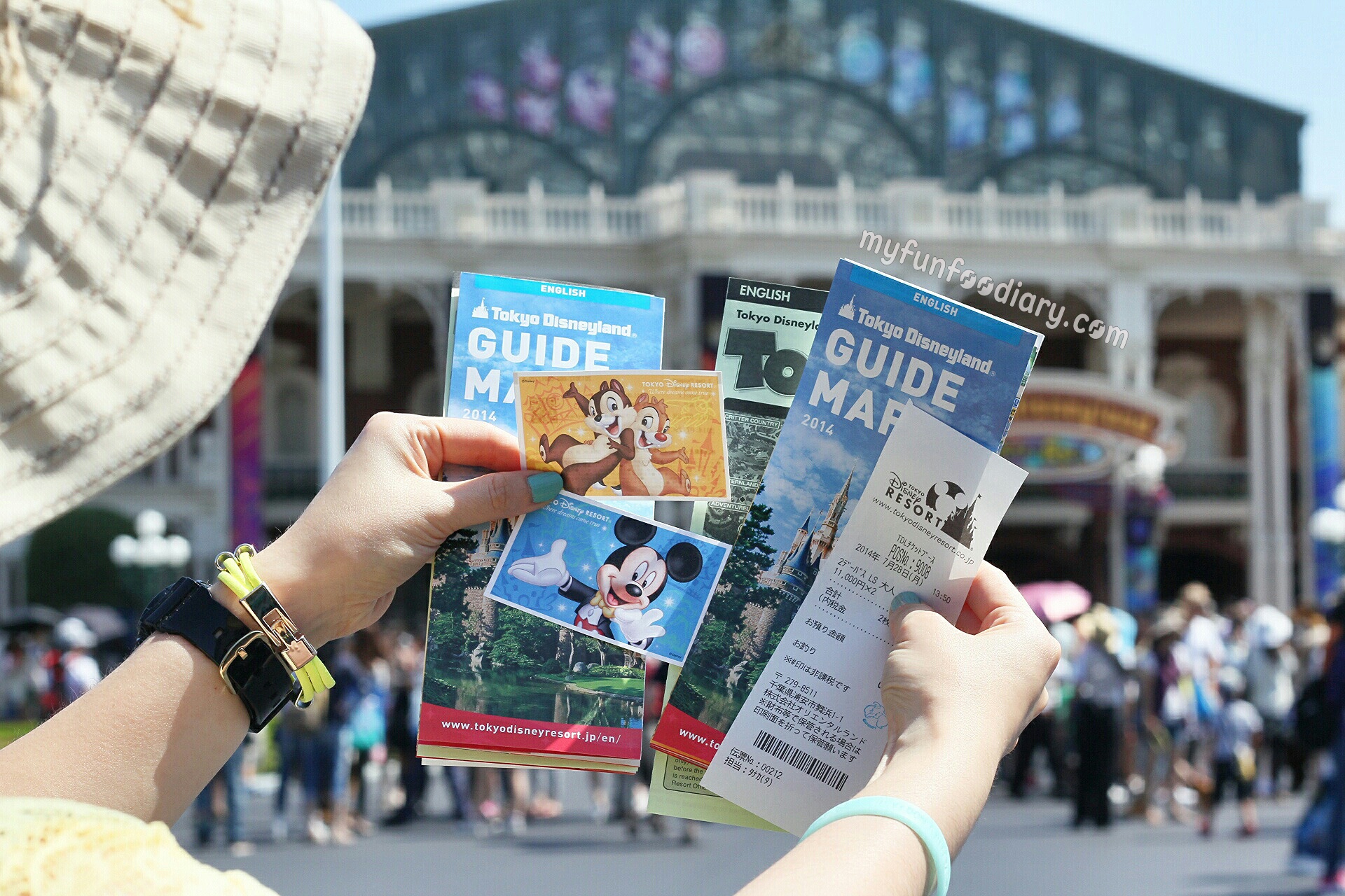 Yeay We Got Our Tokyo Disneyland Tickets and Tokyo Disneysea - by Myfunfoodiary