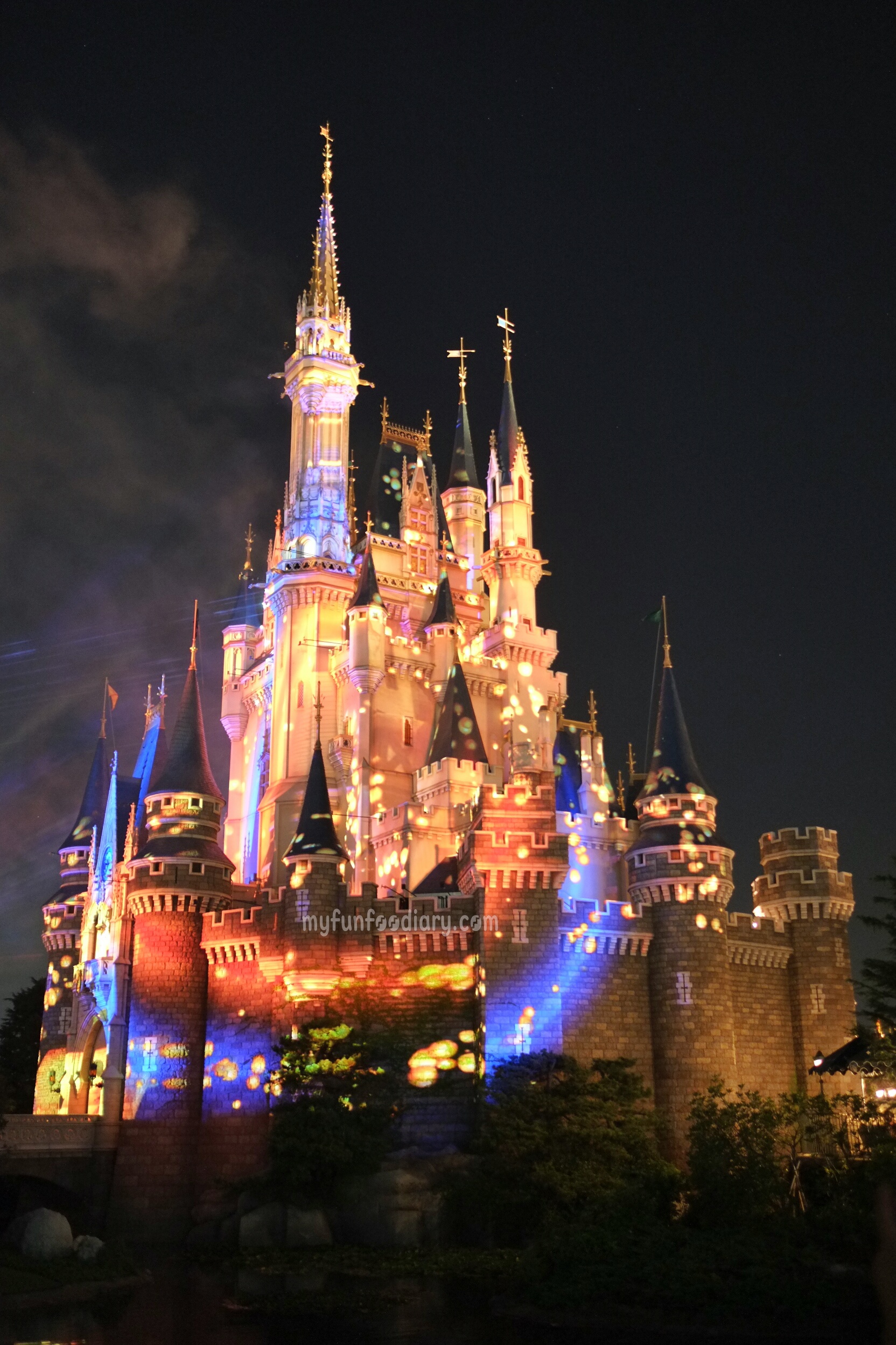 3D Mapping on Cinderella Castle at Tokyo Disneyland by Myfunfoodiary 03