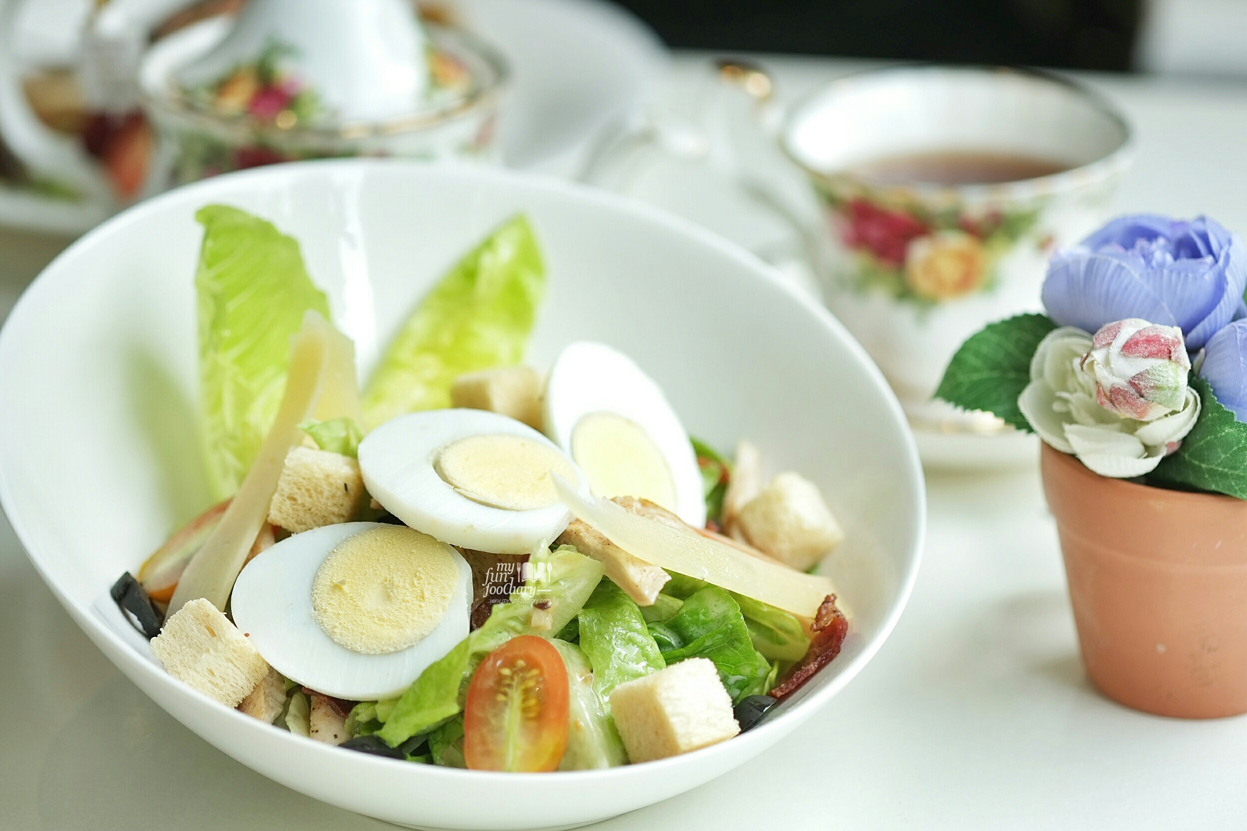 Chicken Caesar Salad at Angelita Patisserie by Myfunfoodiary