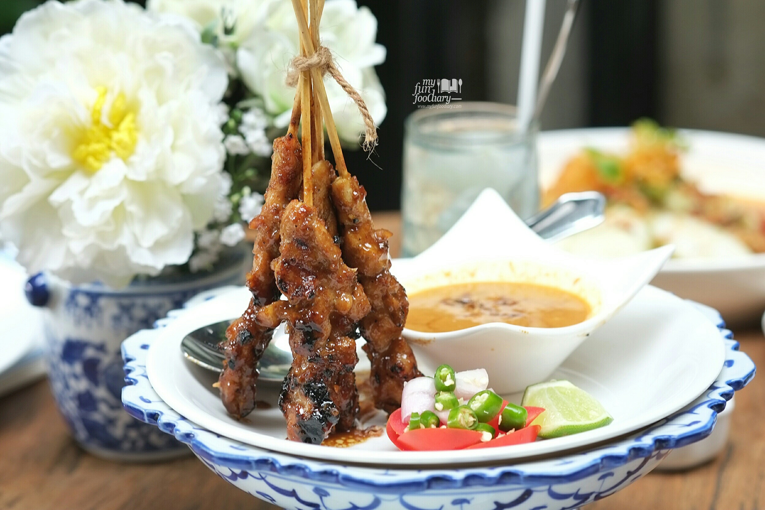 Chicken Satay at Blue Jasmine Restaurant by Myfunfoodiary 02