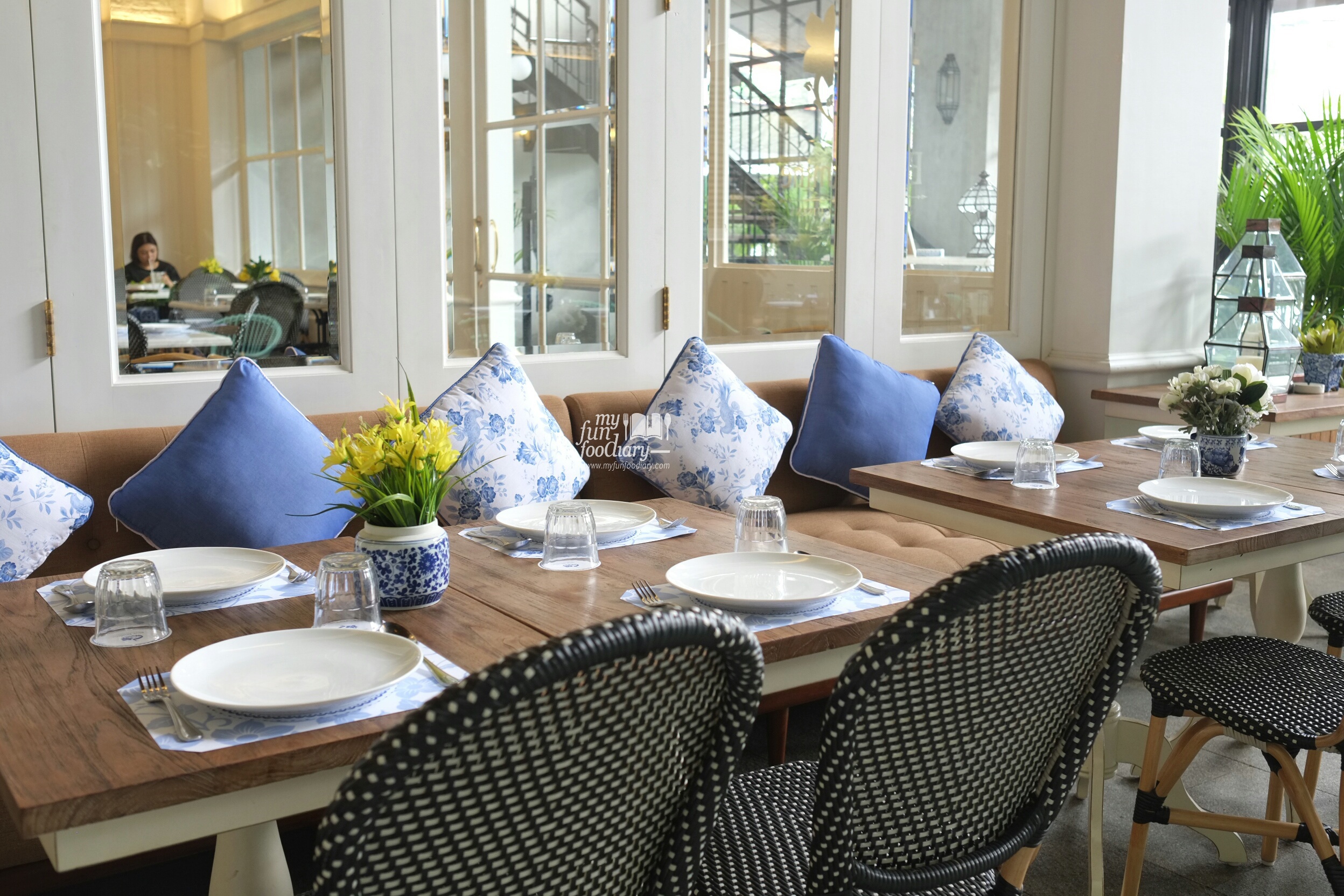Cozy Spot at Blue Jasmine Restaurant by Myfunfoodiary