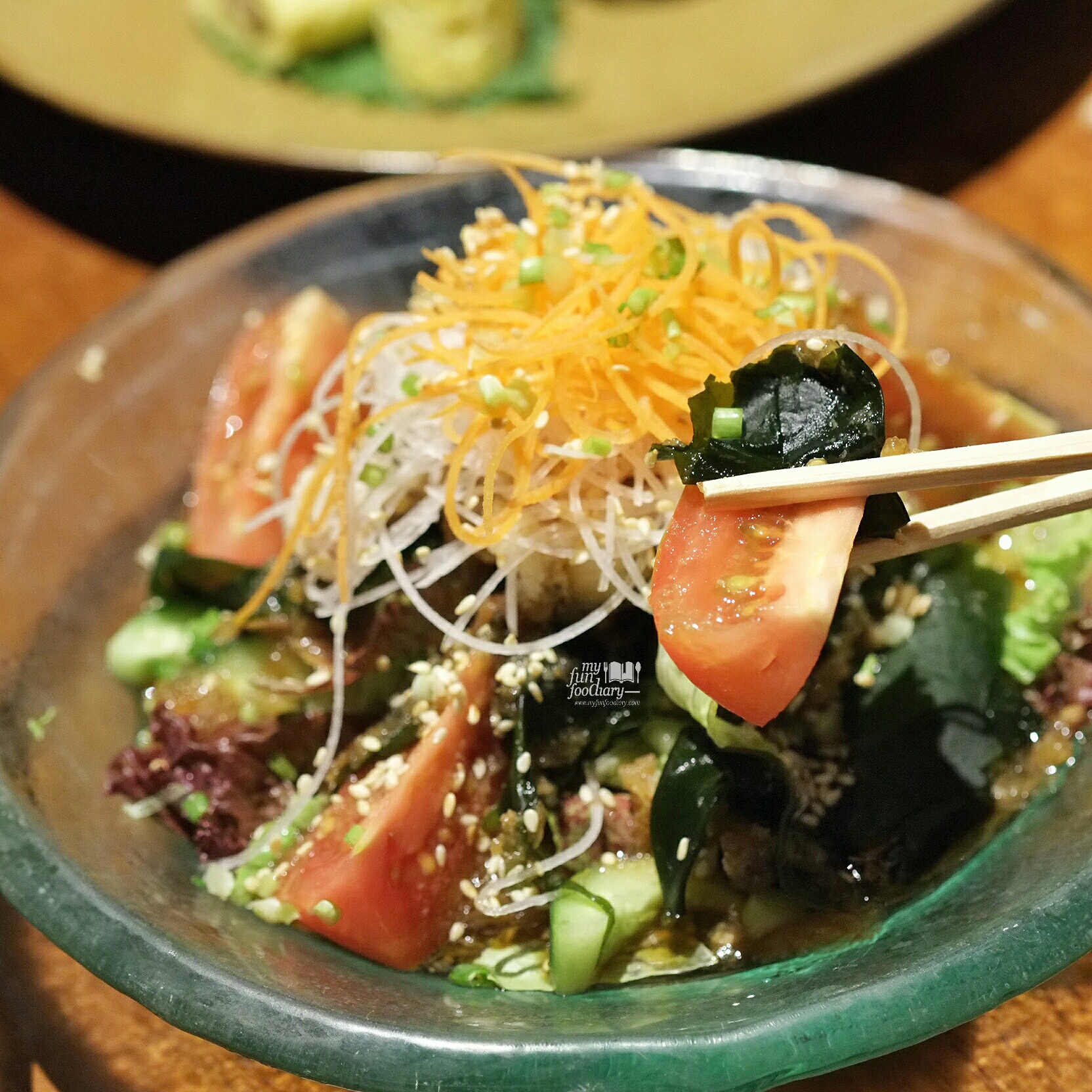 Kani Salad at Nampu Restaurant Grand Hyatt Bali by Myfunfoodiary