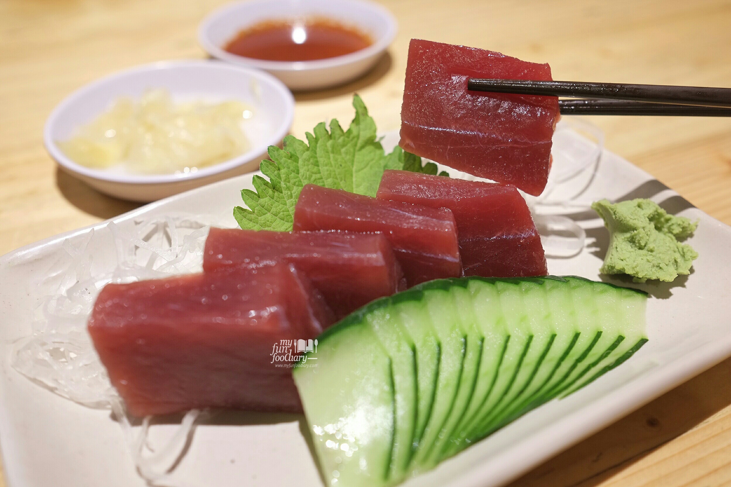 Tuna Sashimi at Sushi Matsu BSD by Myfunfoodiary