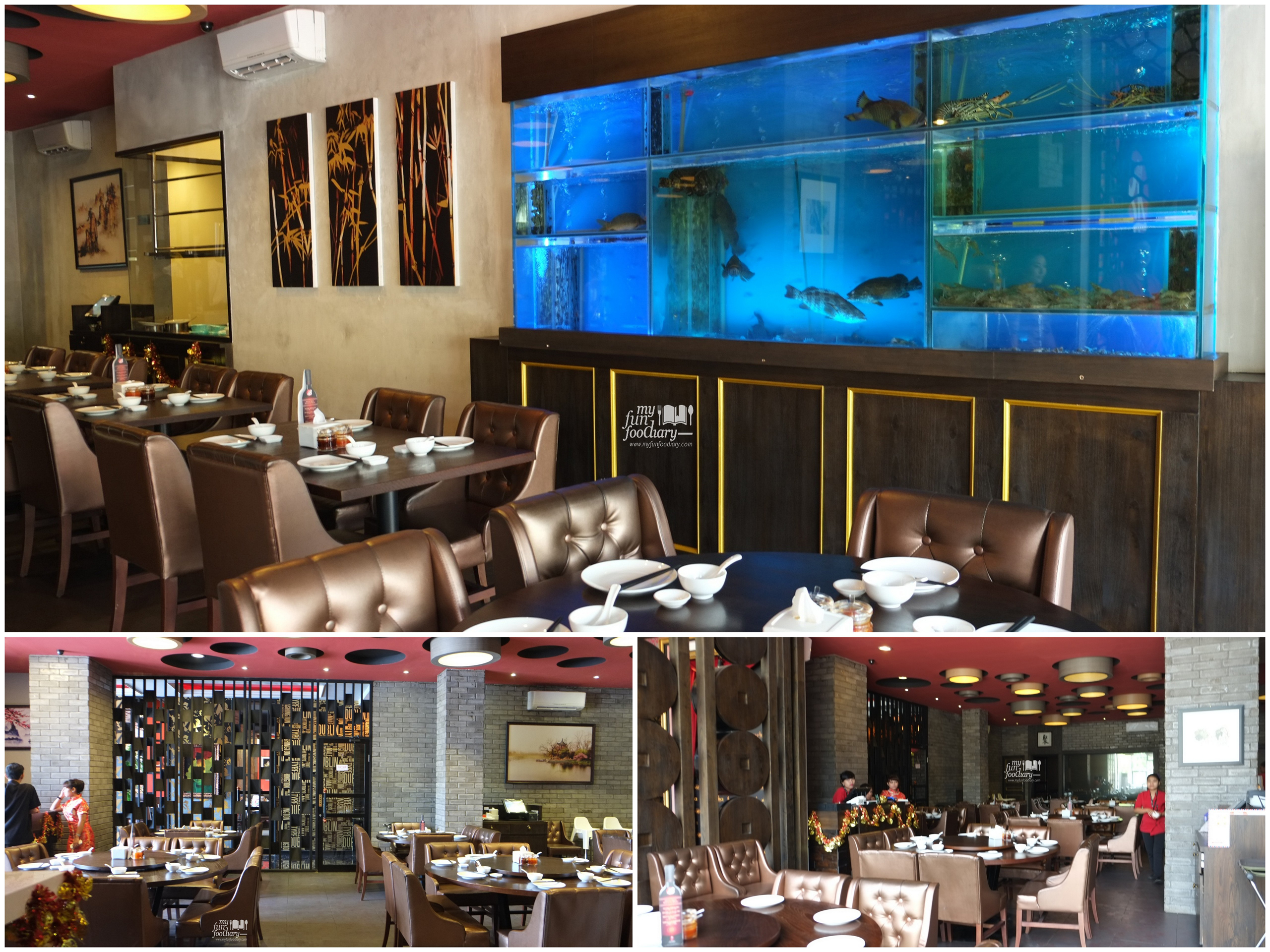 Ambiance at 48 Signature Restaurant by Myfunfoodiary - collage