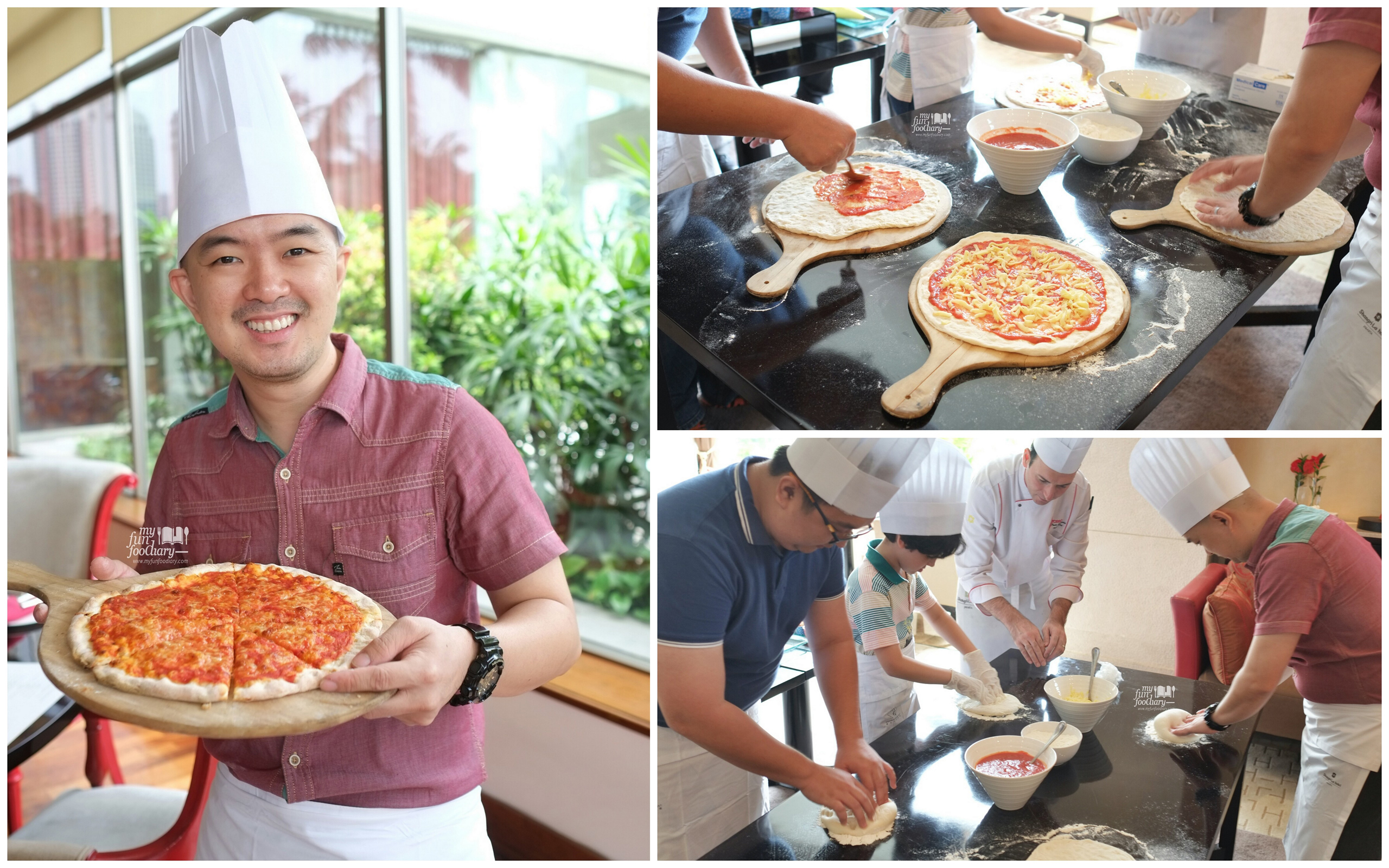 Pizza Making at Rosso Shangrila Jakarta by Myfunfoodiary