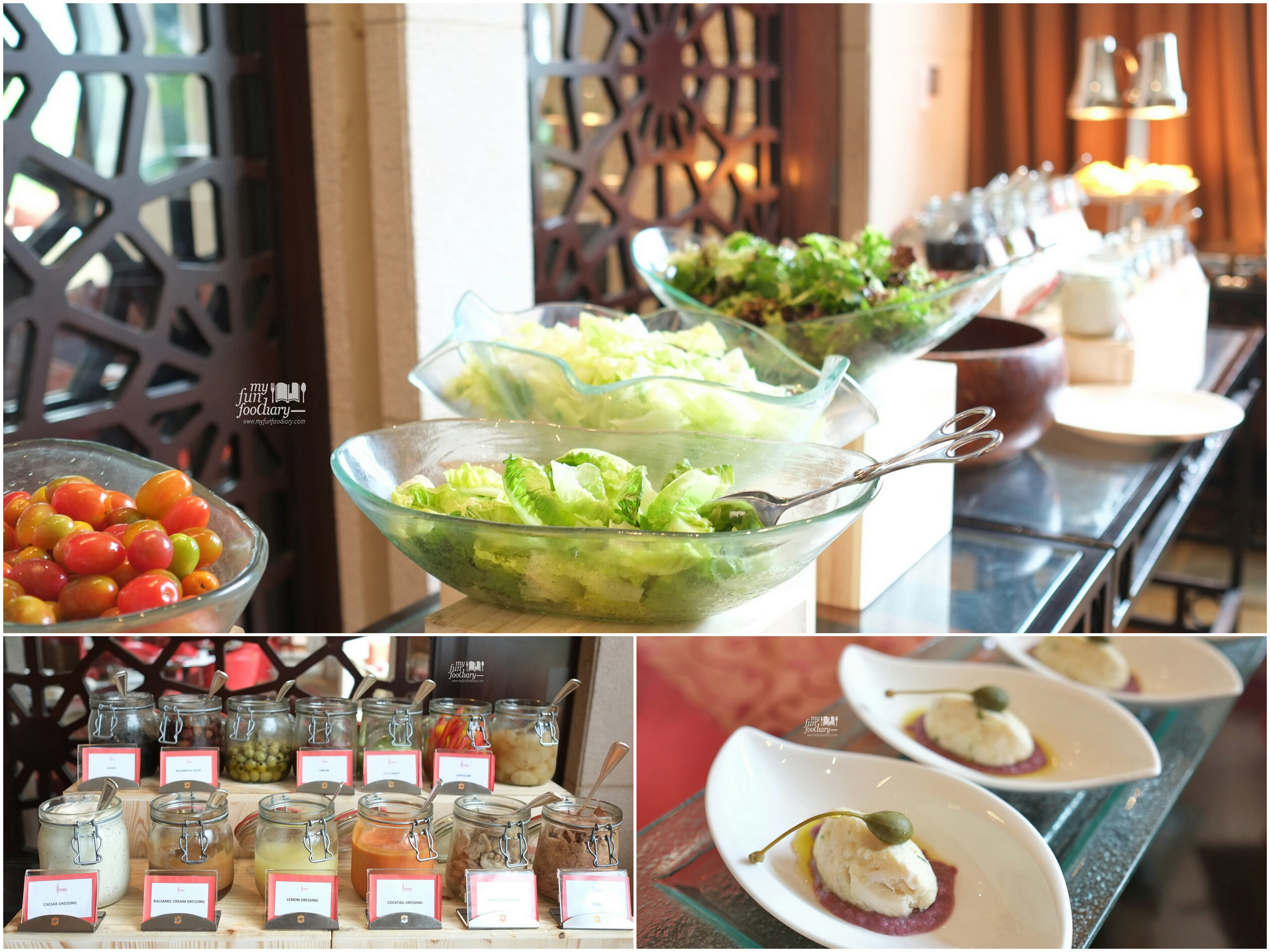 Salad Section and Dressing at Rosso Shangrila Jakarta by Myfunfoodiary