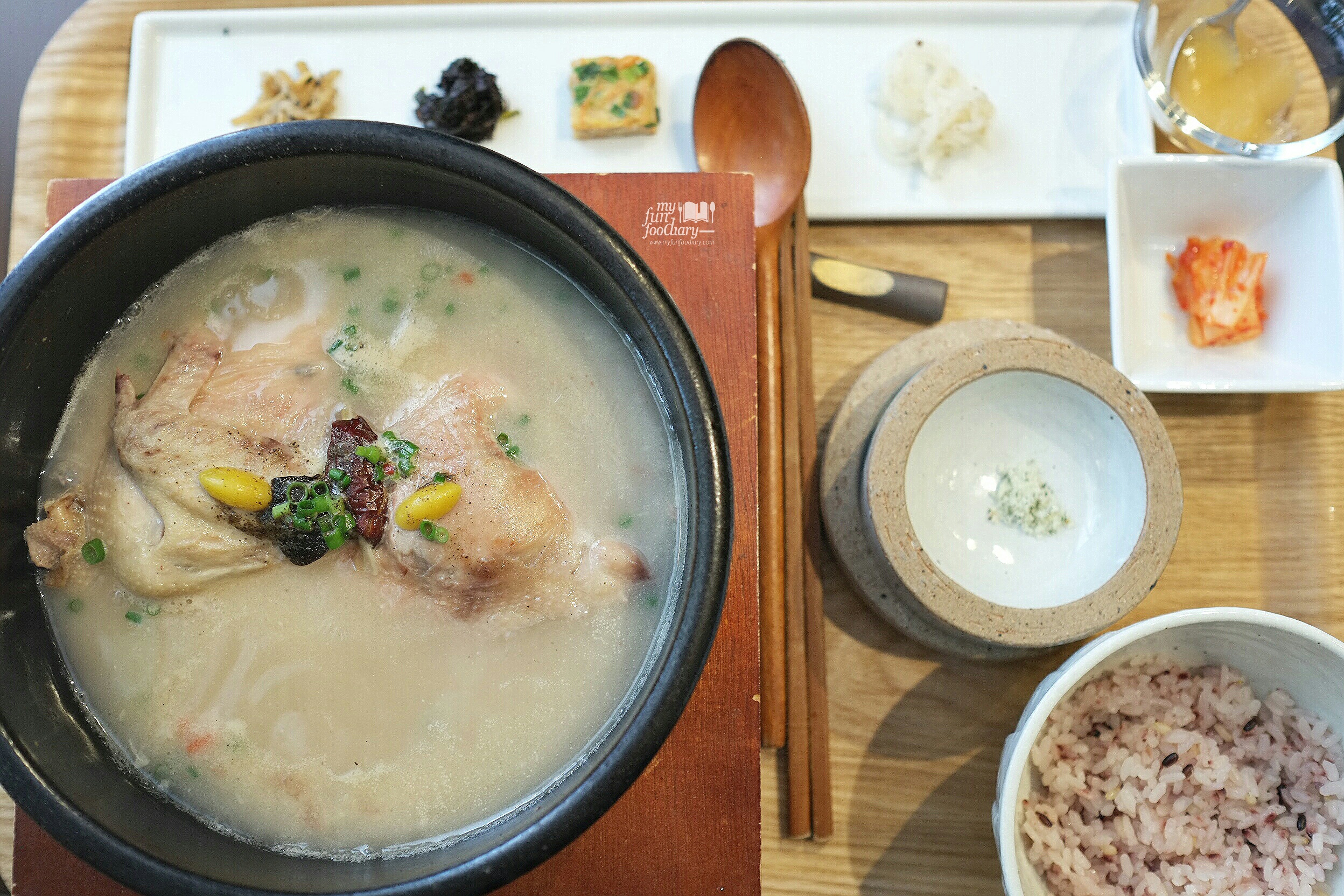 Samgyetang at Osuri Restaurant in Tokyo Japan by Myfunfoodiary 01