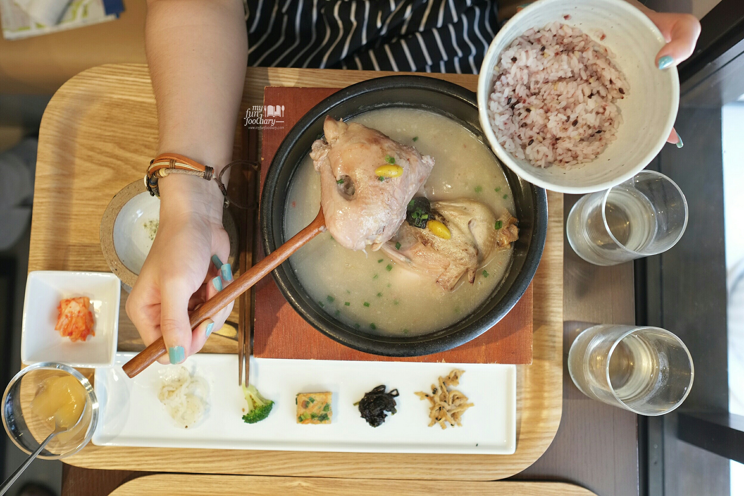 Samgyetang at Osuri Restaurant in Tokyo Japan by Myfunfoodiary 03