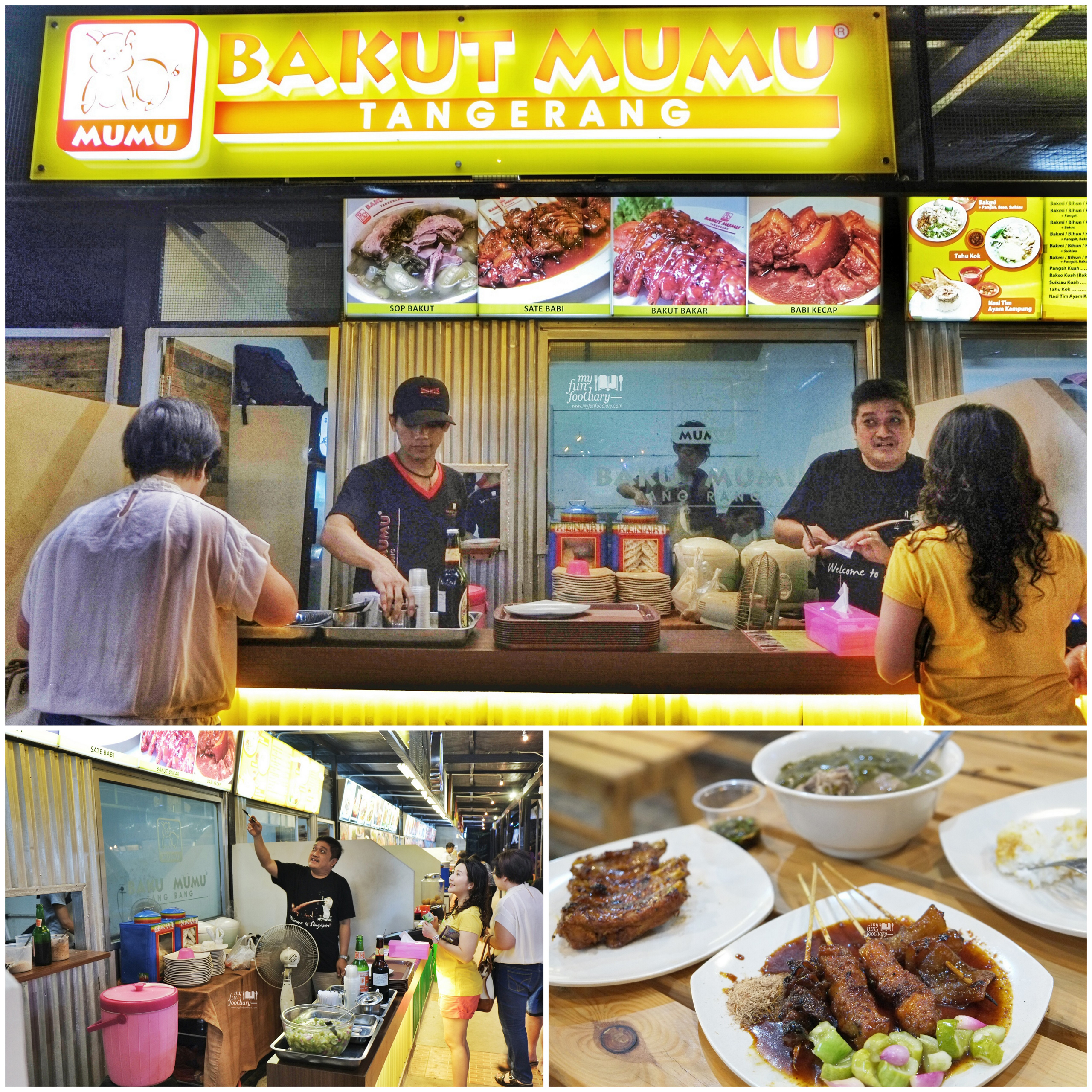 Counter Bakut Mumu at Seven 8 Nine Food Centre by Myfunfoodiary colllage