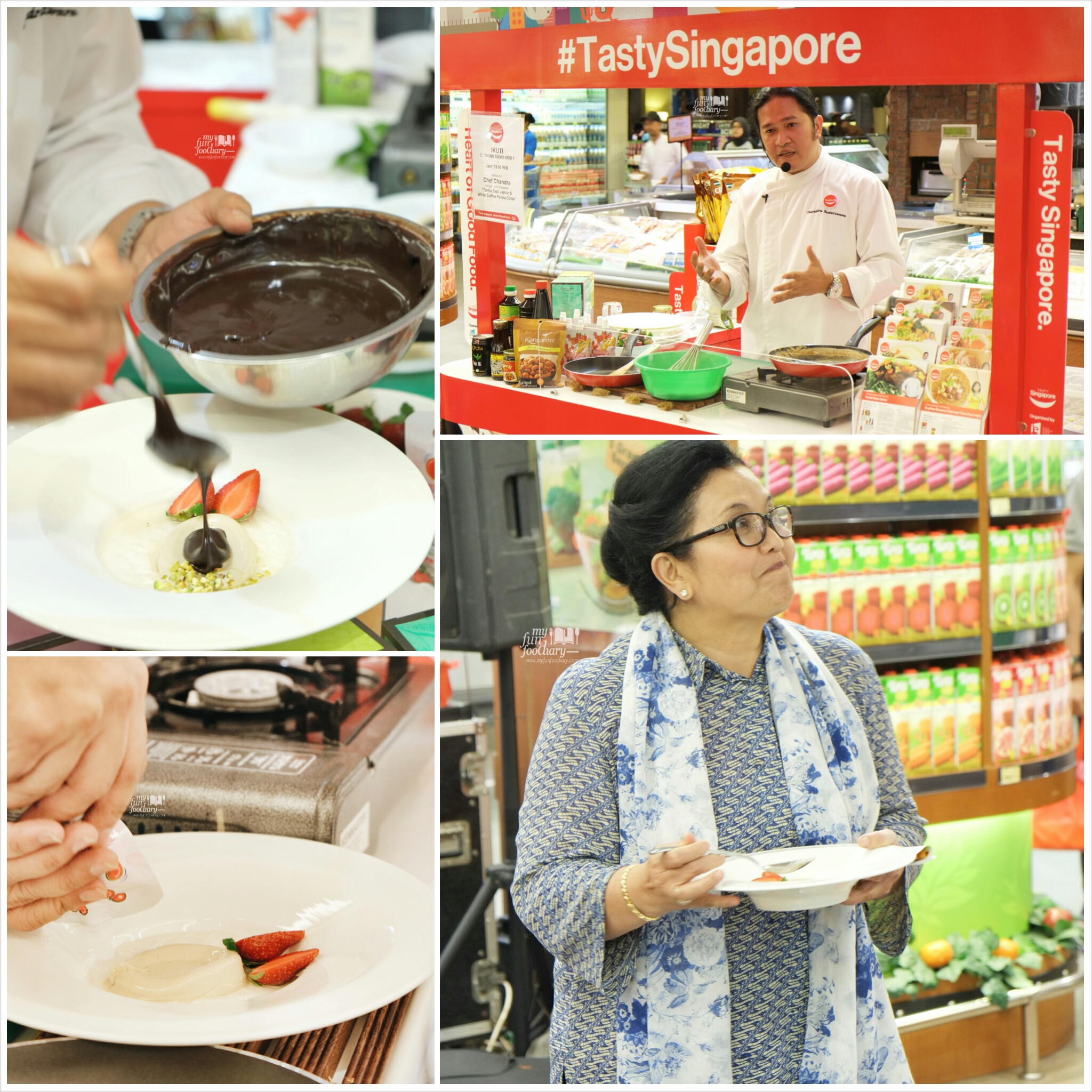 First Cooking Demo by Chef Chandra - by Myfunfoodiary
