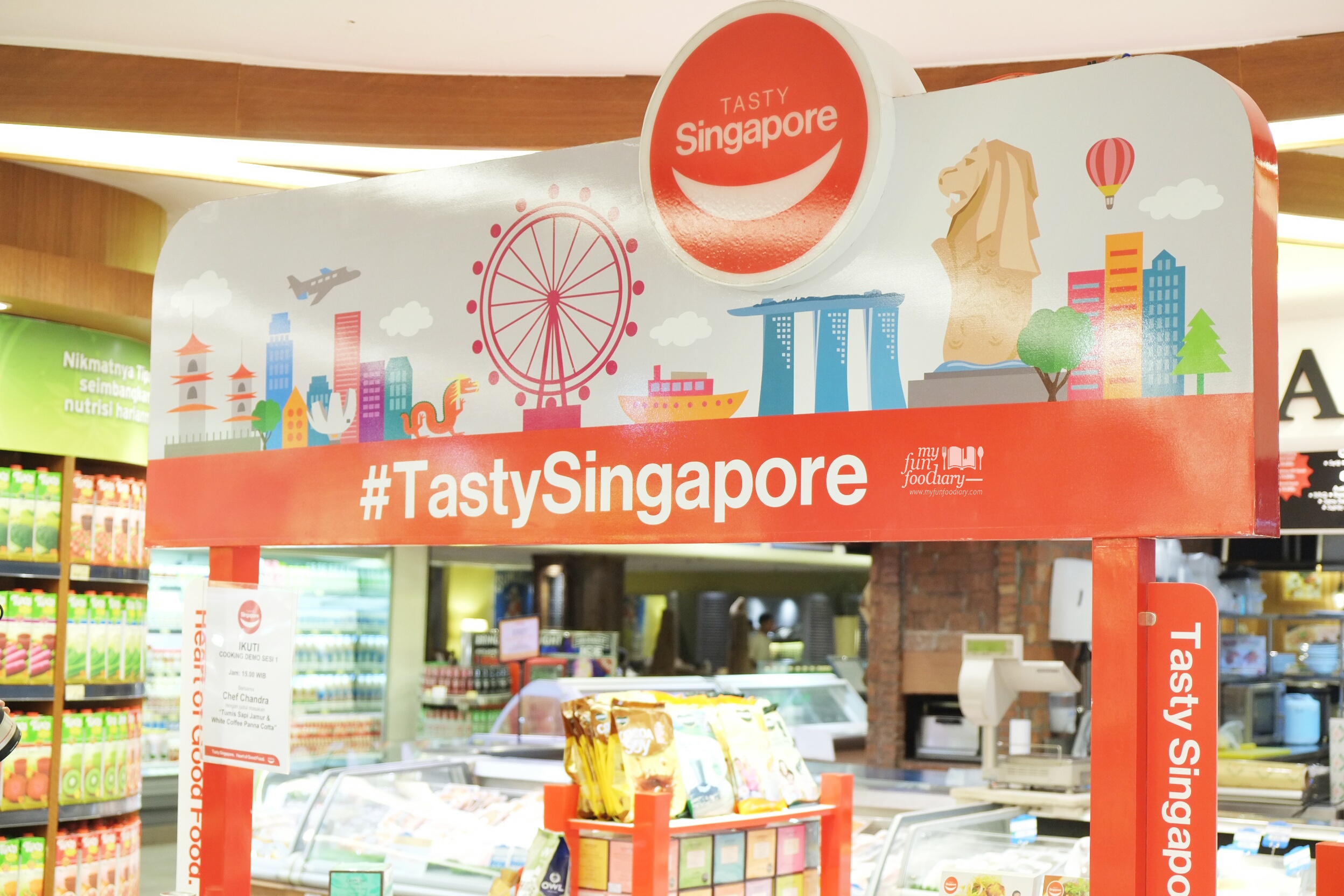 Tasty Singapore Products Singapore Brands at Food Hall Plaza Senayan by Myfunfoodiary