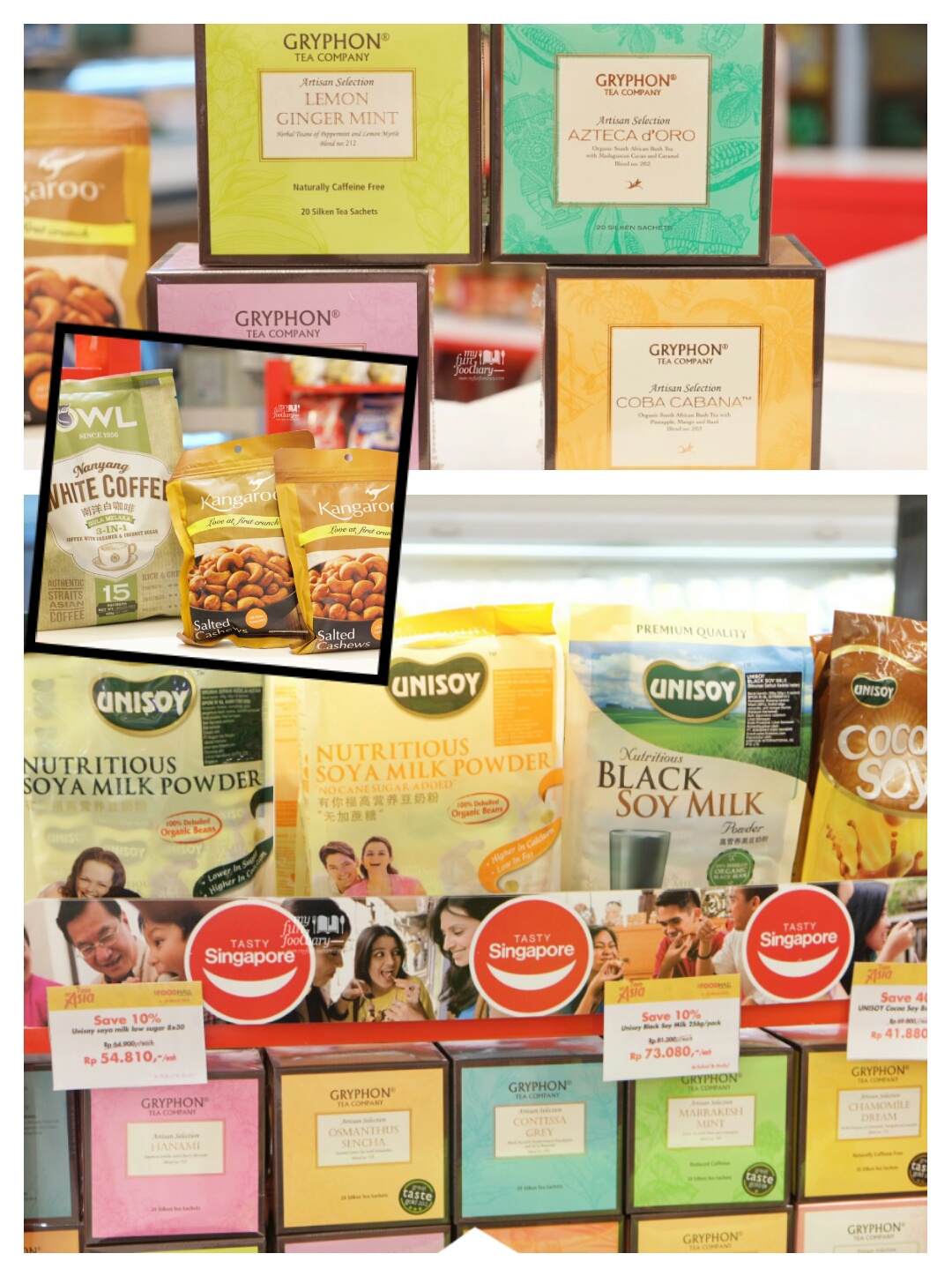 Various Singapore Products at Food Hall Plaza Senayan by Myfunfoodiary