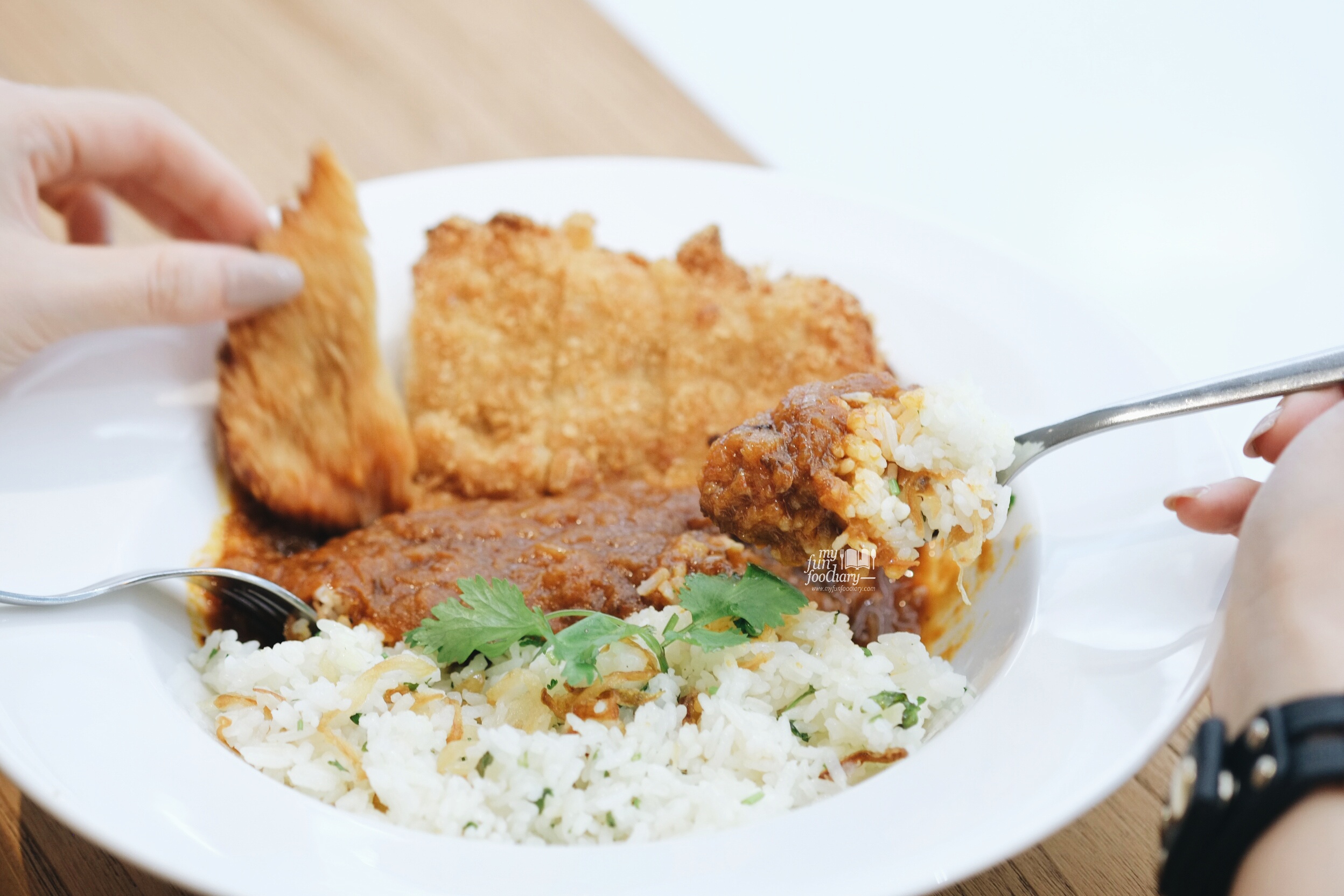 Chicken Katsu with Rogan Josh Curry at Go Curry Lippo Mall Puri by Myfunfoodiary 01