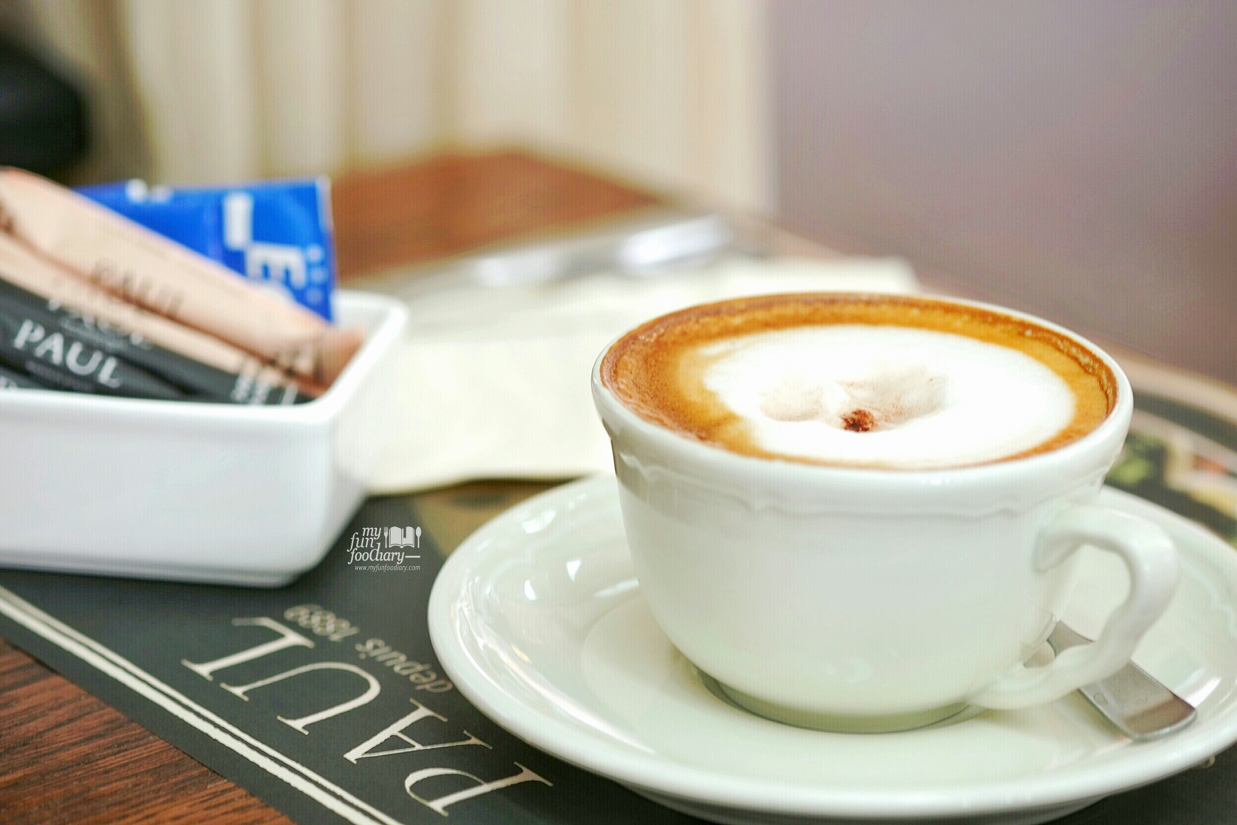 Hot Cappuccino at PAUL French Bakery by Myfunfoodiary-