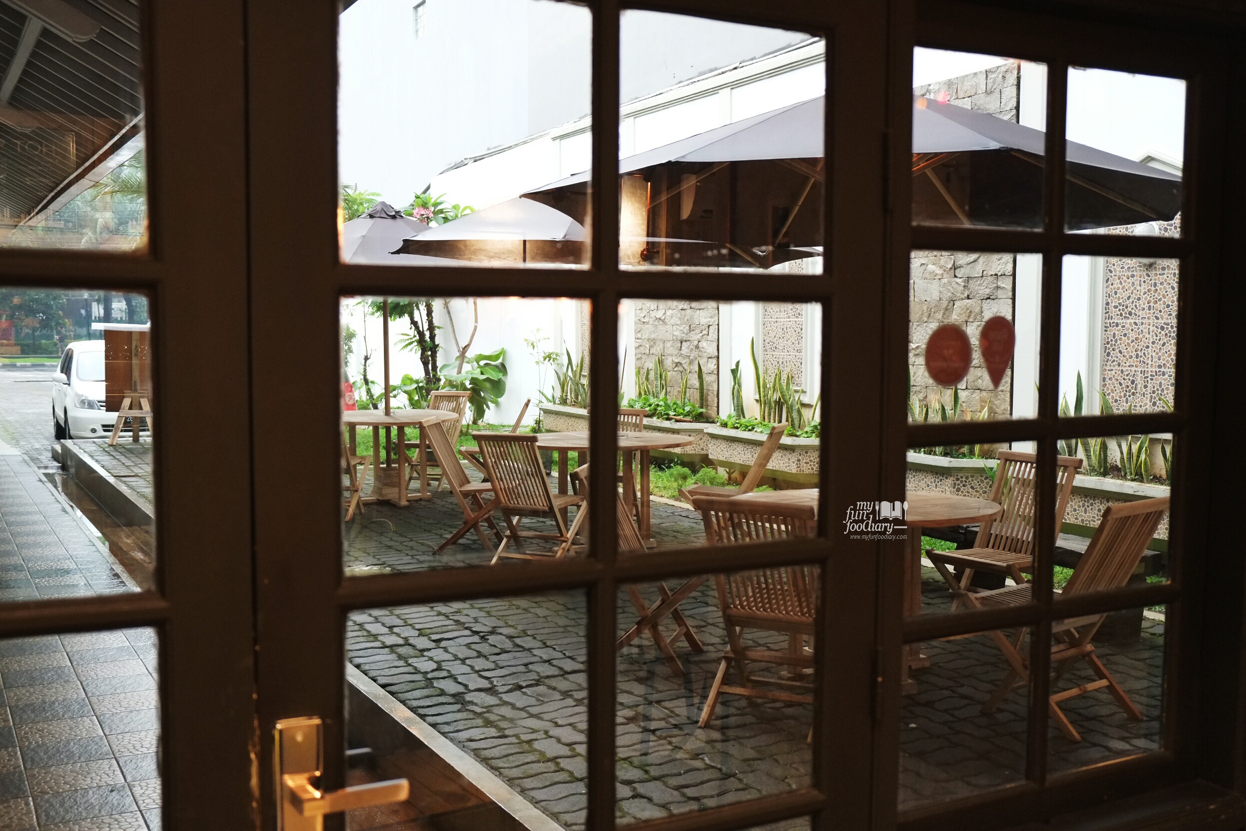 Outdoor View from the Window at WATT Coffee by Myfunfoodiary