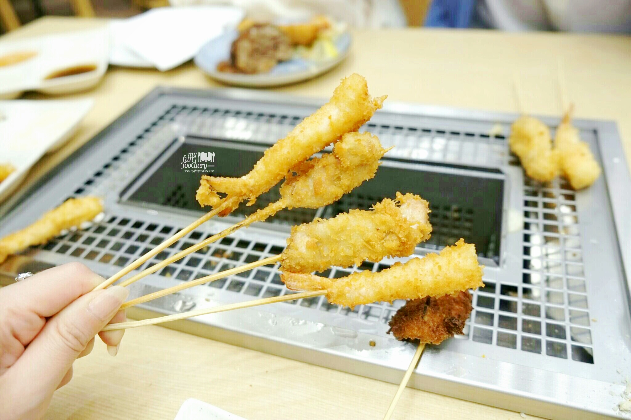 Fried Skewers at Kushiya Monogatari by Myfunfoodiary 01