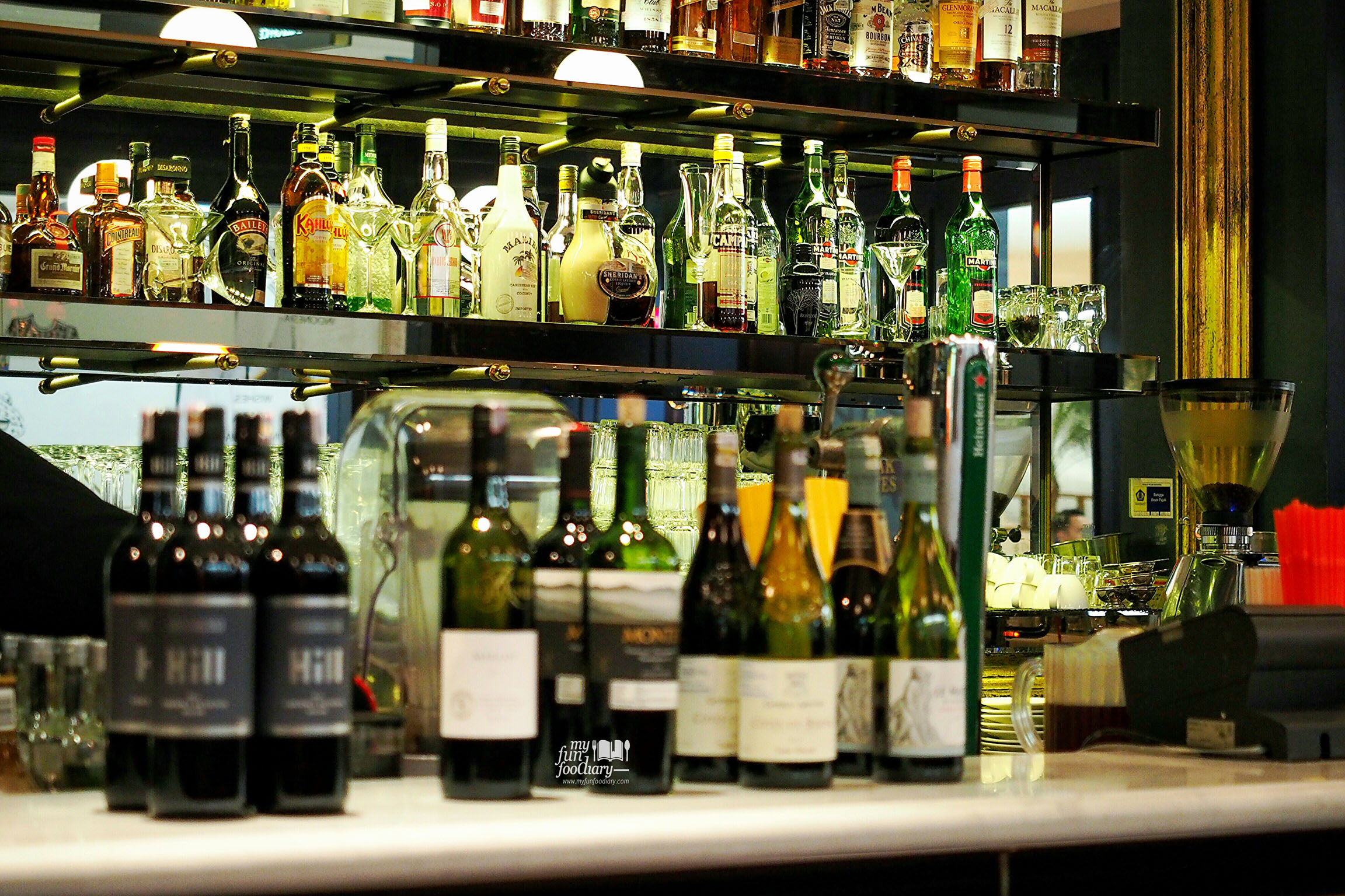 Wine Bar at Bistro Baron by Myfunfoodiary