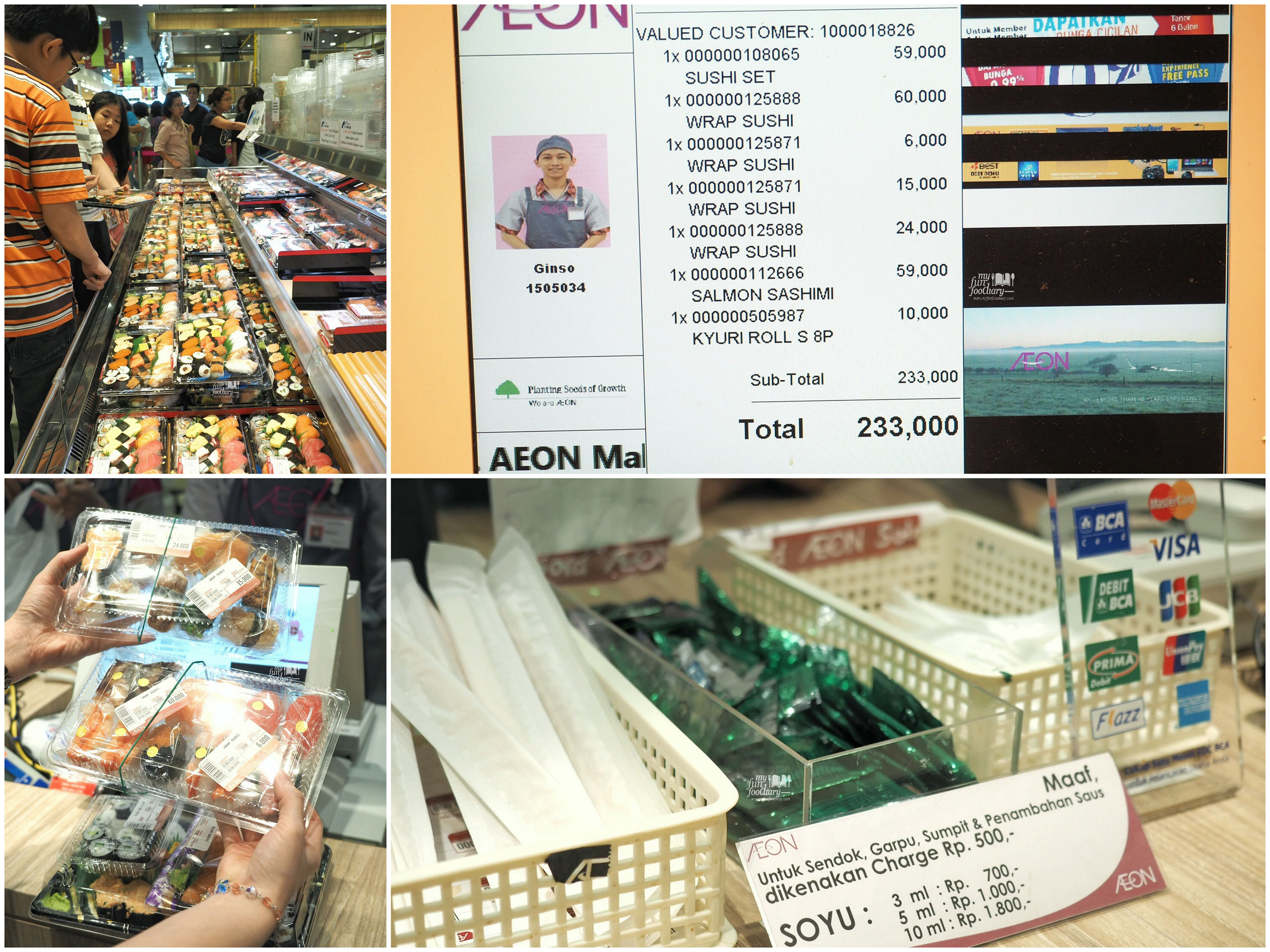 Sushi Hunt inside AEON Mall by Myfunfoodiary
