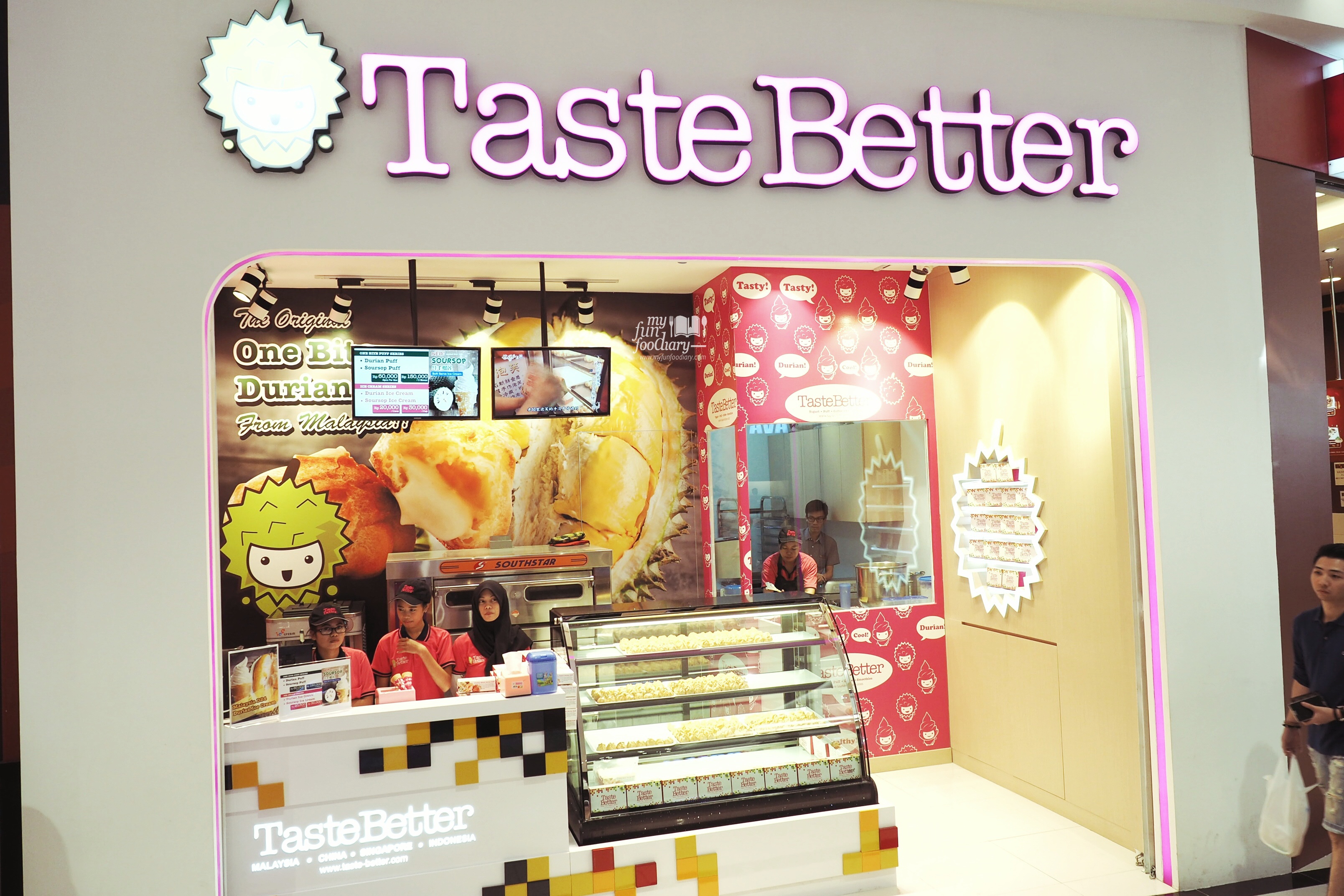 Taste Better Durian Puff at AEON Mall by Myfunfoodiary