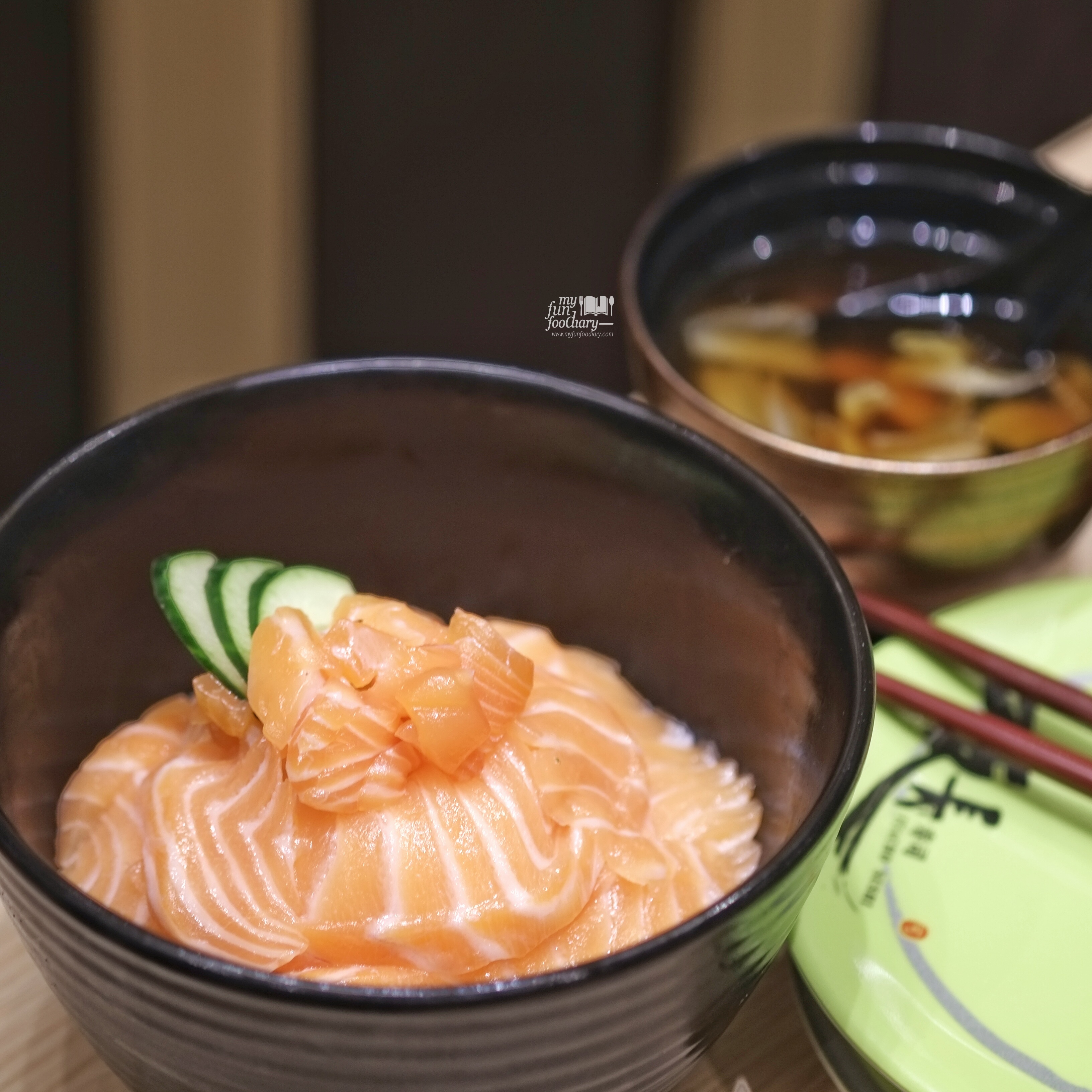 Sake Salmon Don at Itacho Sushi by Myfunfoodiary