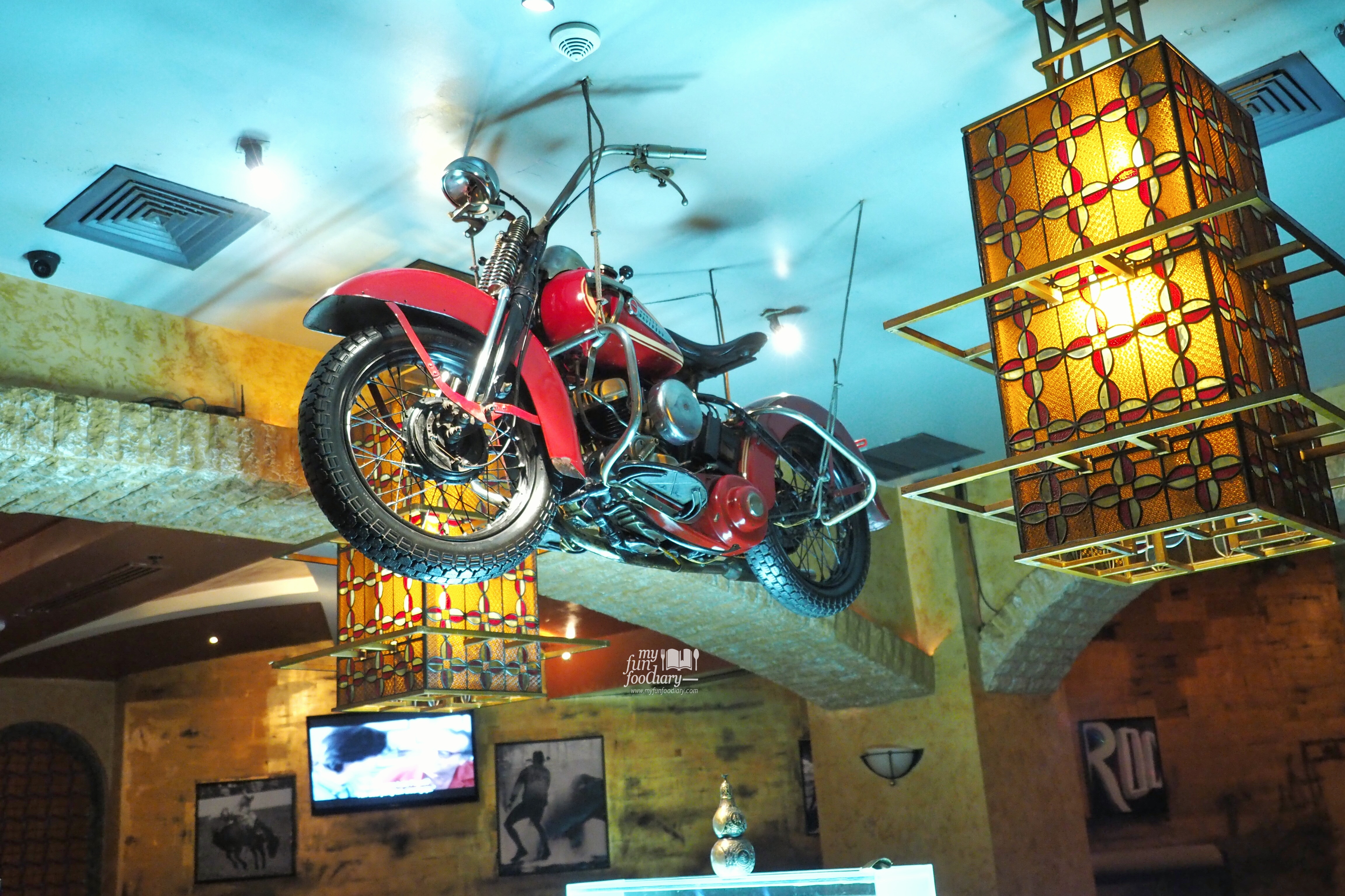 Cool Motorcycle at Desperados by Myfunfoodiary