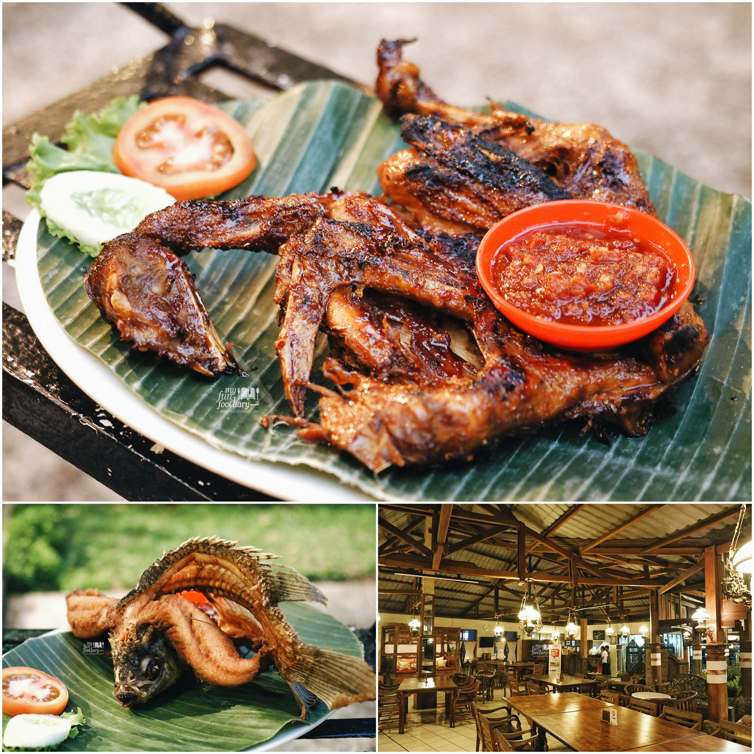 Ayam Bekakak dan Ikan Gurame Goreng at Dulang Restaurant by Myfunfoodiary