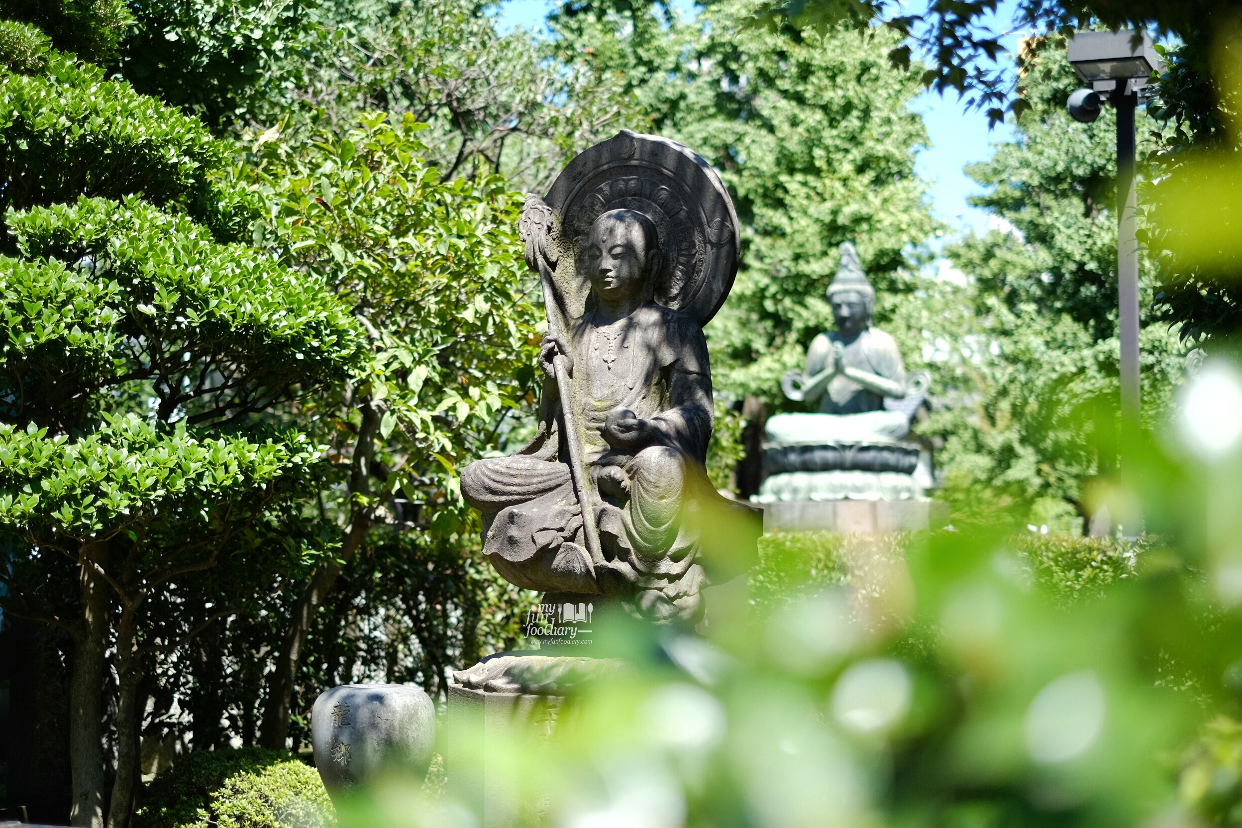 Buddha Statue near Sensoji Temple at Asakusa Tokyo by Myfunfoodiary