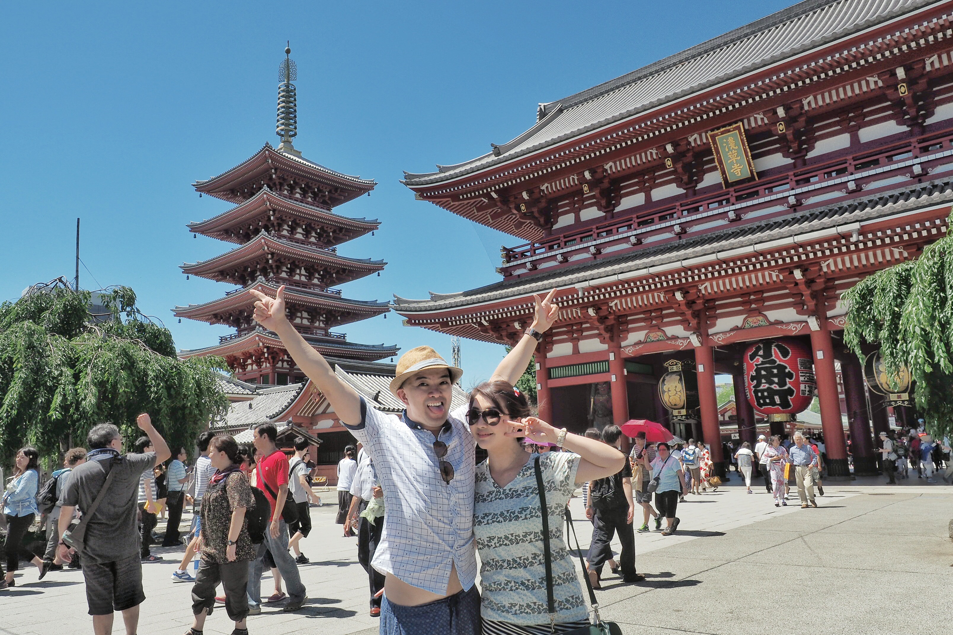 Here we are at Sensoji Temple Asakusa Temple by Myfunfoodiary