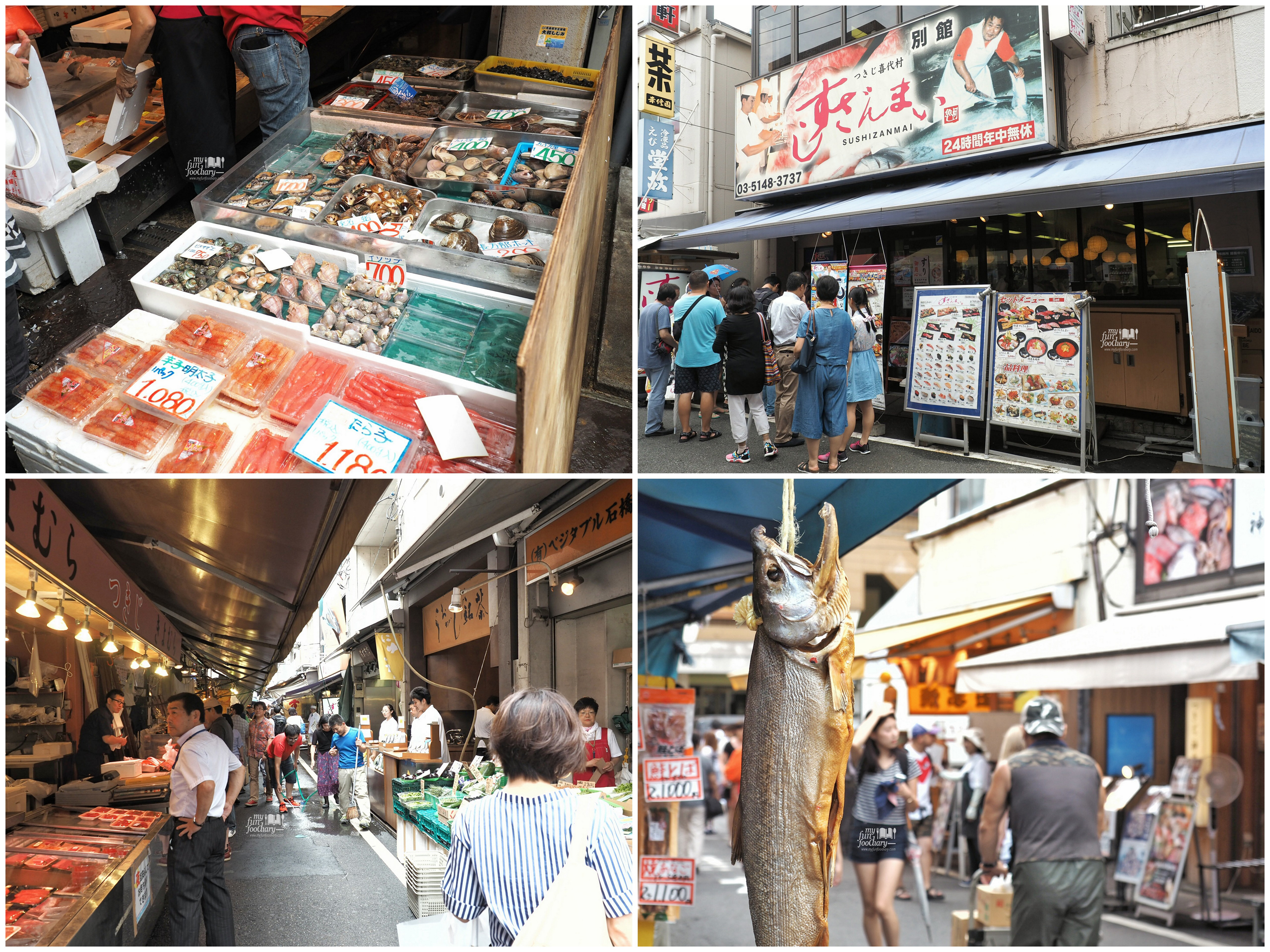 Outer Market at Tsukiji Market by Myfunfoodiary