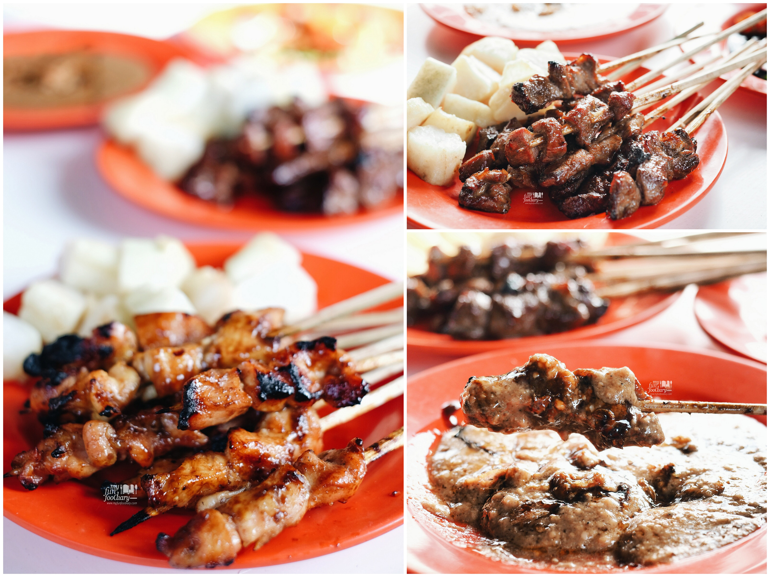 Sate Ayam dan Sate Kambing Daging at Warung Sate Shinta by Myfunfoodiary