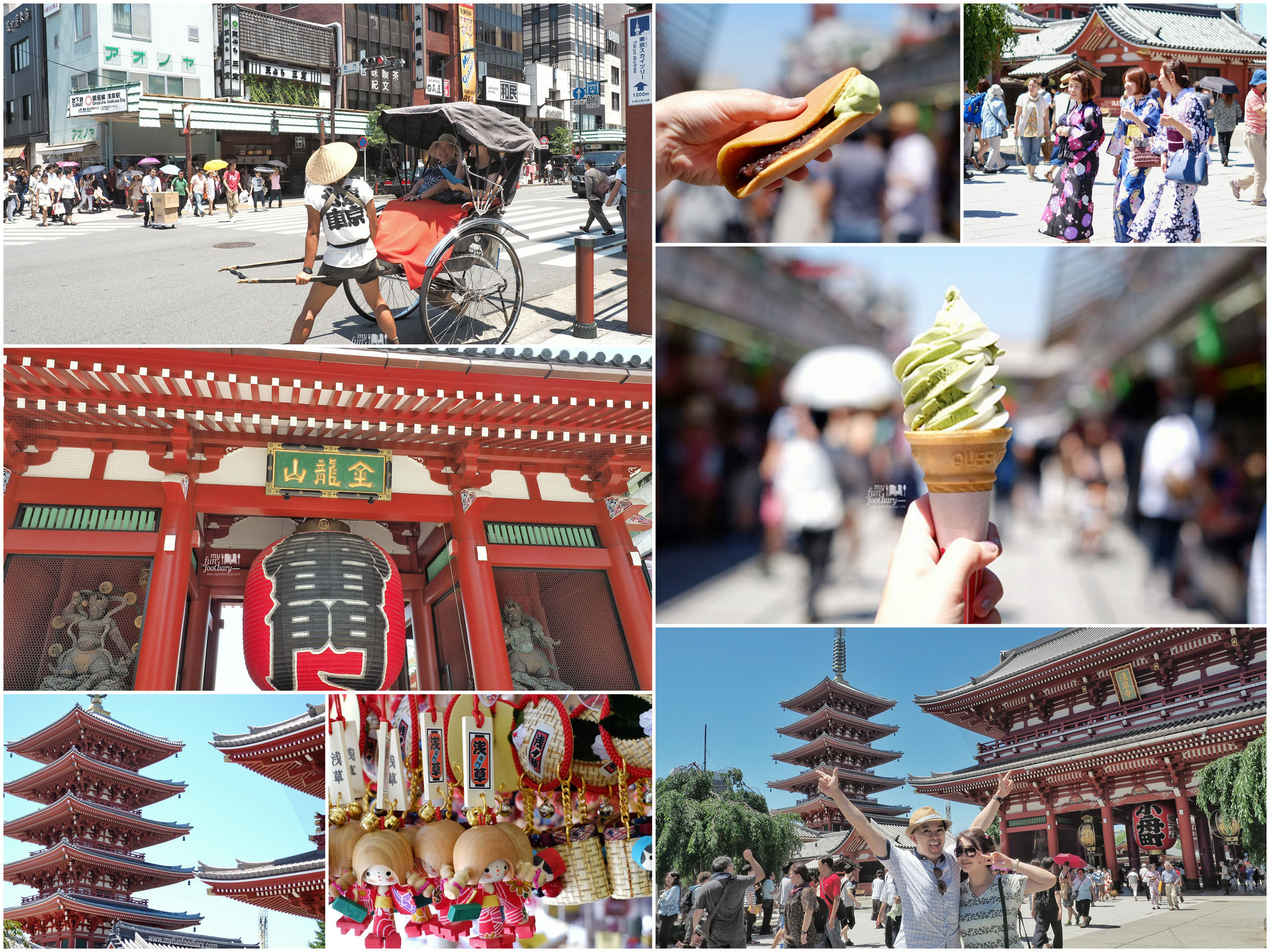 Sightseeing and snacking at Asakusa Tokyo by Myfunfoodiary
