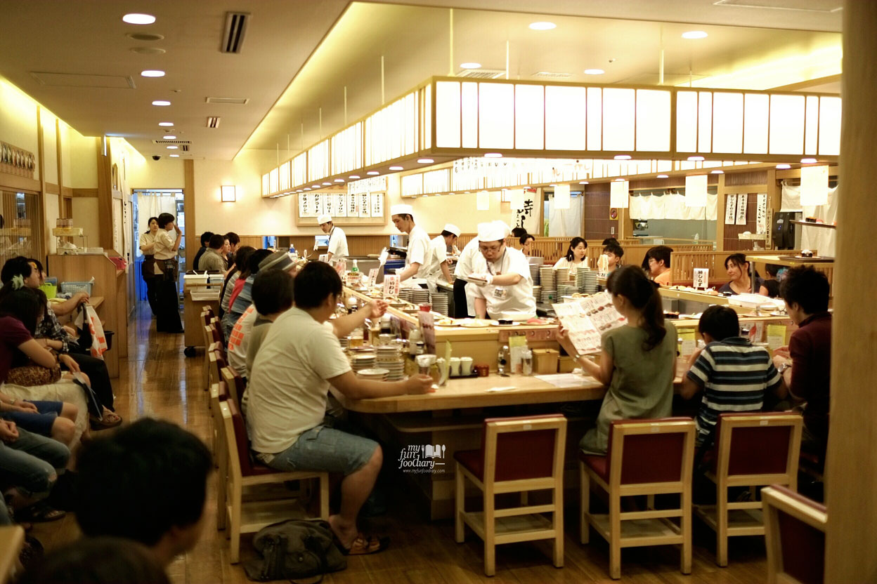 Sushi Bar Seating Area at Toriton Sushi by Myfunfoodiary -r1