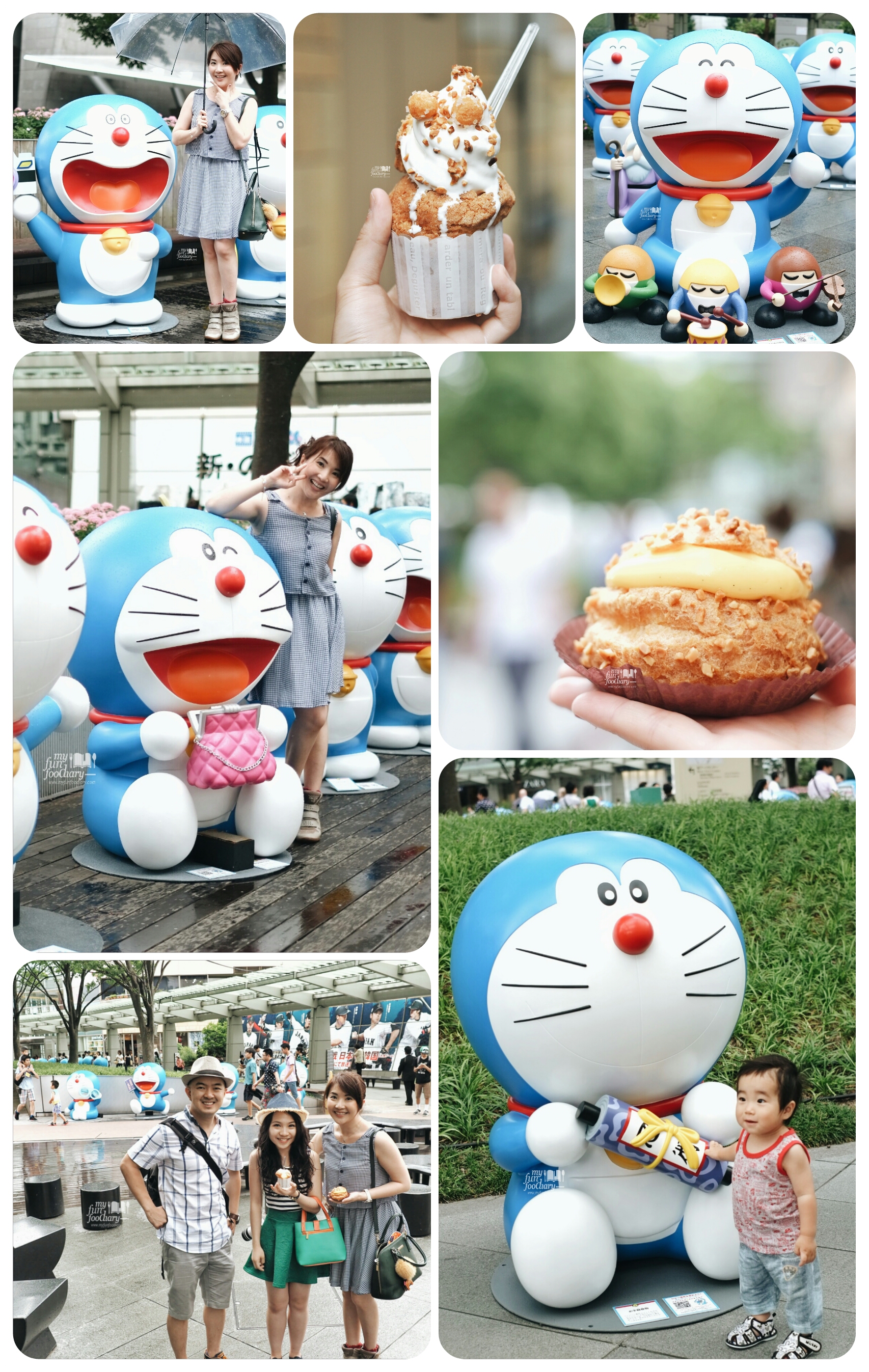 Doraemon Figure at Roppongi Hills by Myfunfoodiary