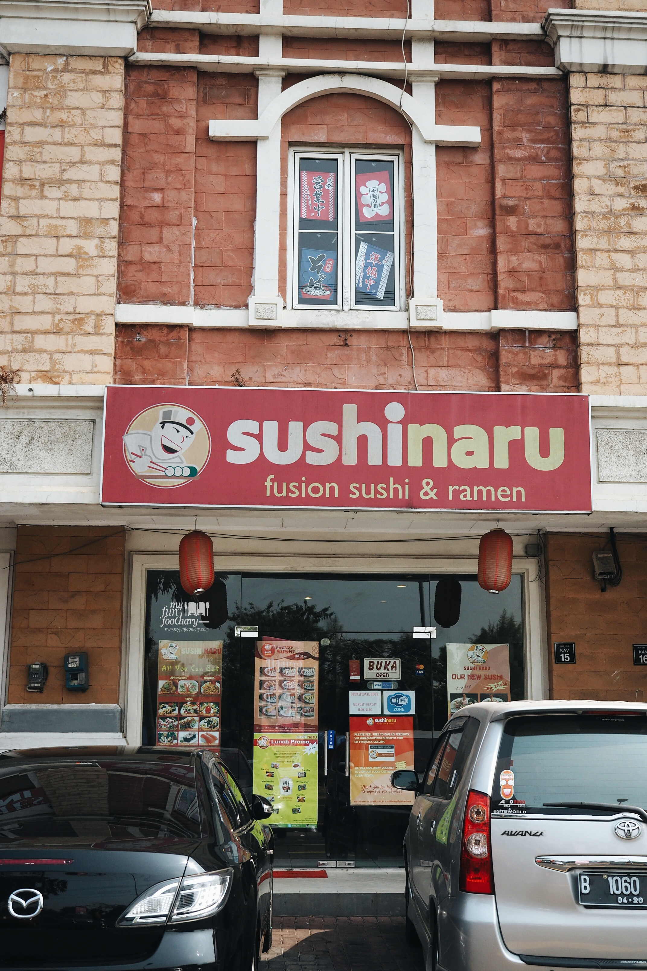 Exterior Sushi Naru by Myfunfoodiary