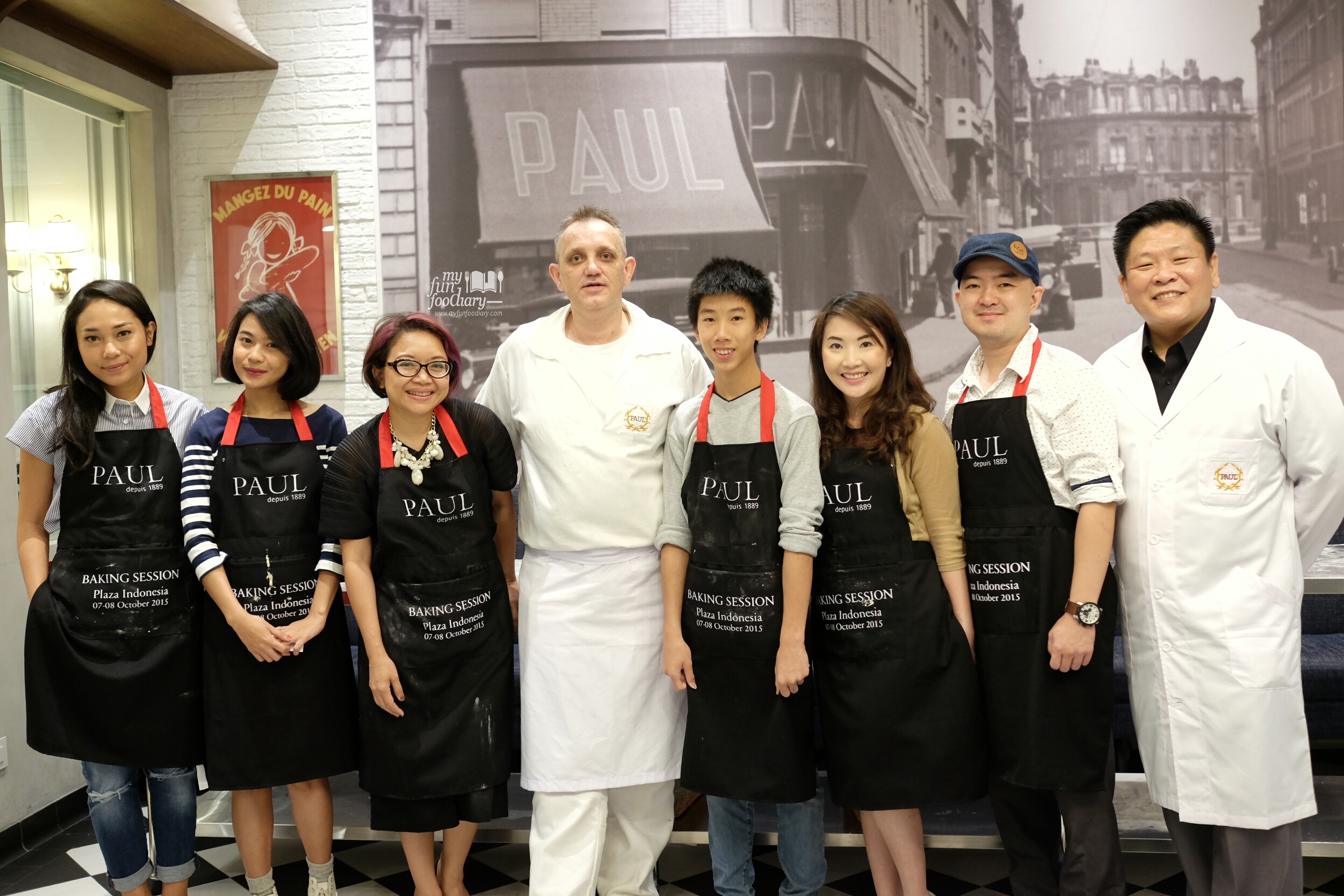 All the Baking Class participants at Paul Indonesia by Myfunfoodiary