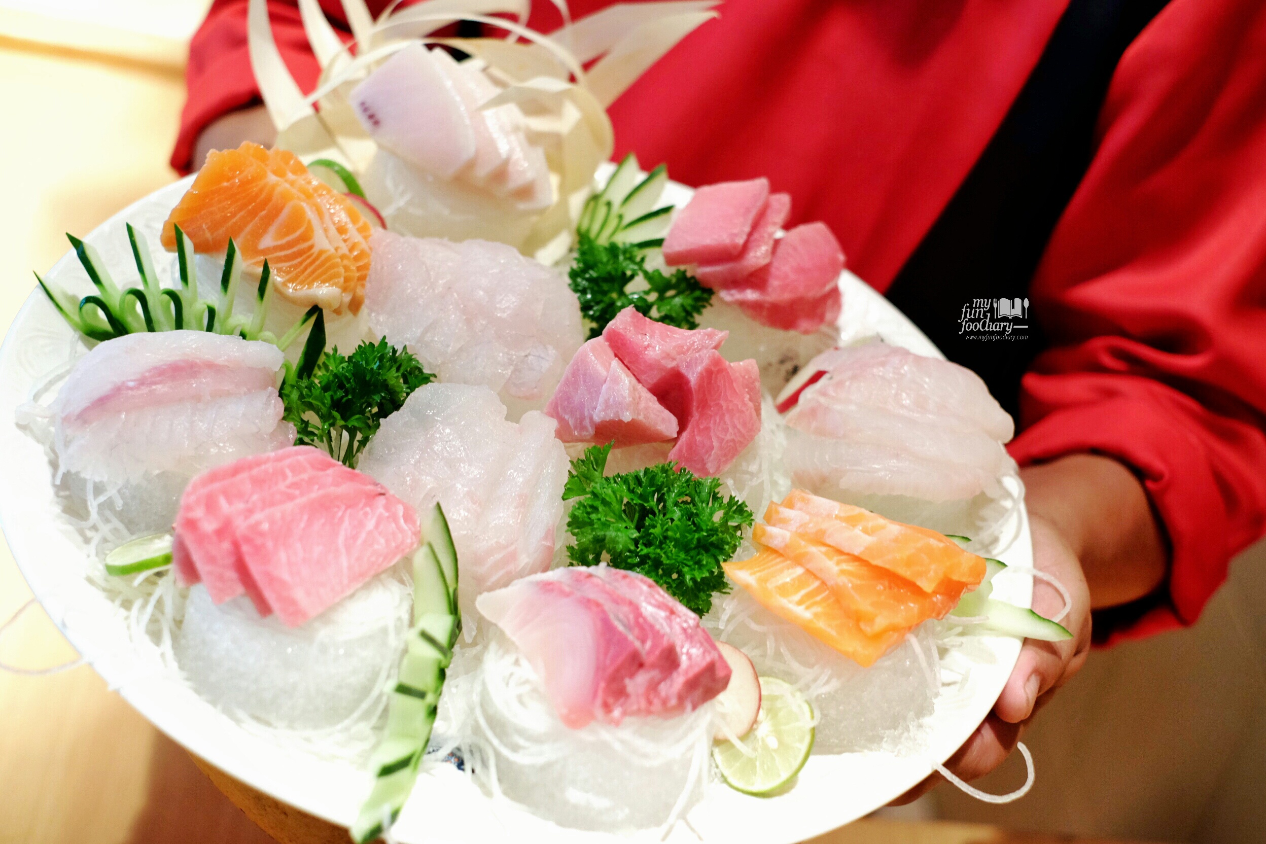 Fresh Sashimi Platter at Kim Sat Gat by Myfunfoodiary