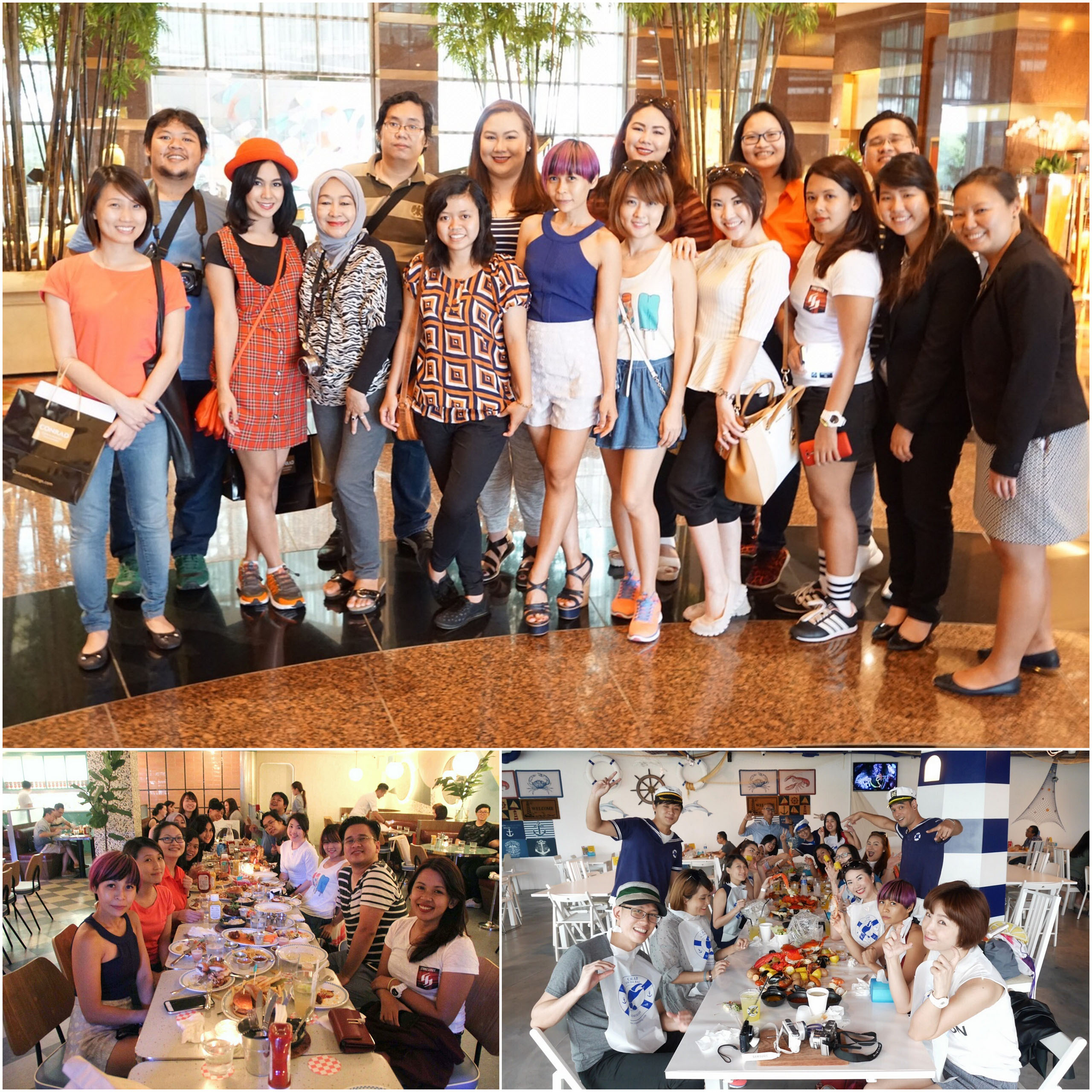 Had Fun with the other bloggers in Singapore