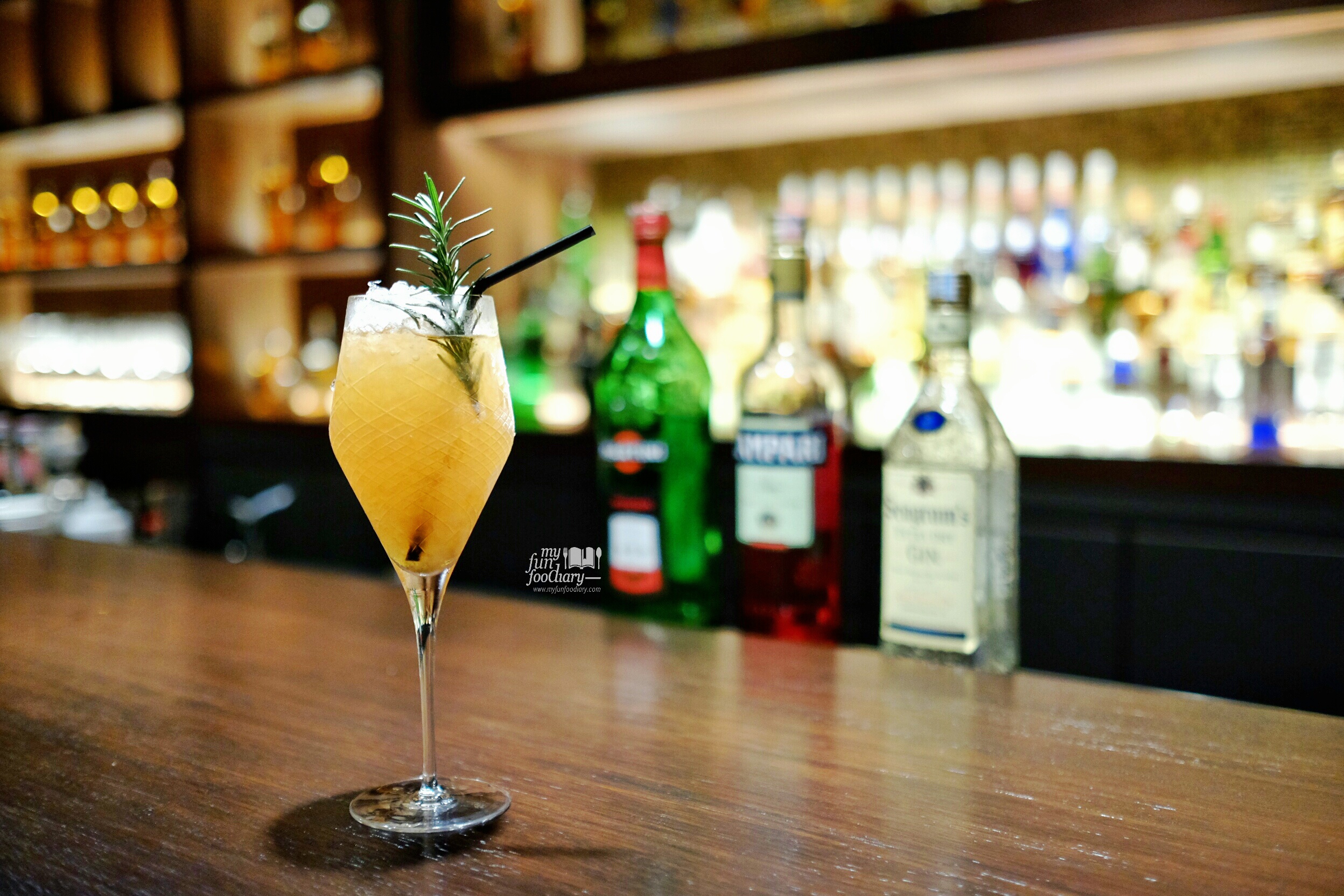 Highland Daisy Cocktail at Barong Bar Fairmont Jakarta by Myfunfoodiary