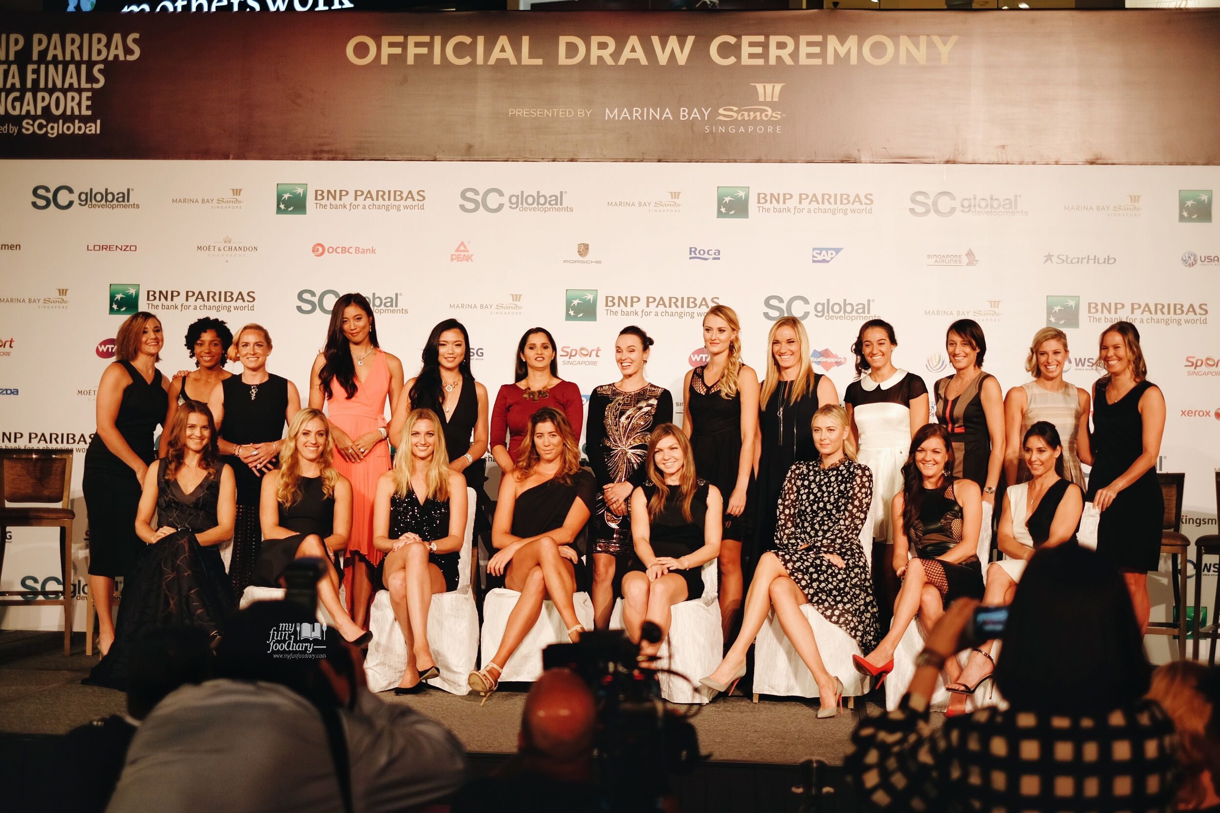 All Women Tennis Player for WTA Finals at Marina Bay Sands by Myfunfoodiary