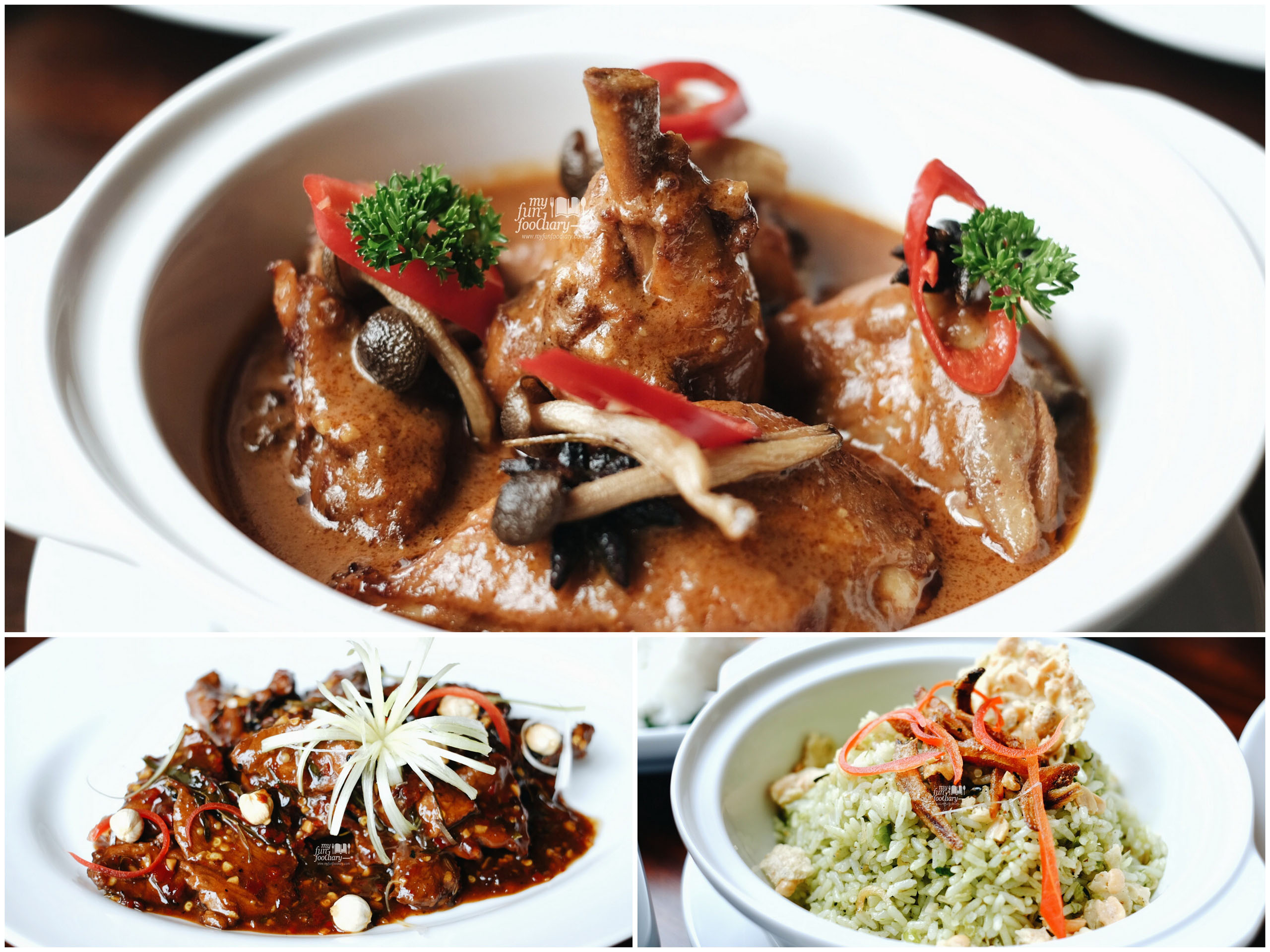 Chicken Curry - Beef Daun Jeruk - Nasi Cabe Ijo at Grand Mercure Kemayoran by Myfunfoodiary