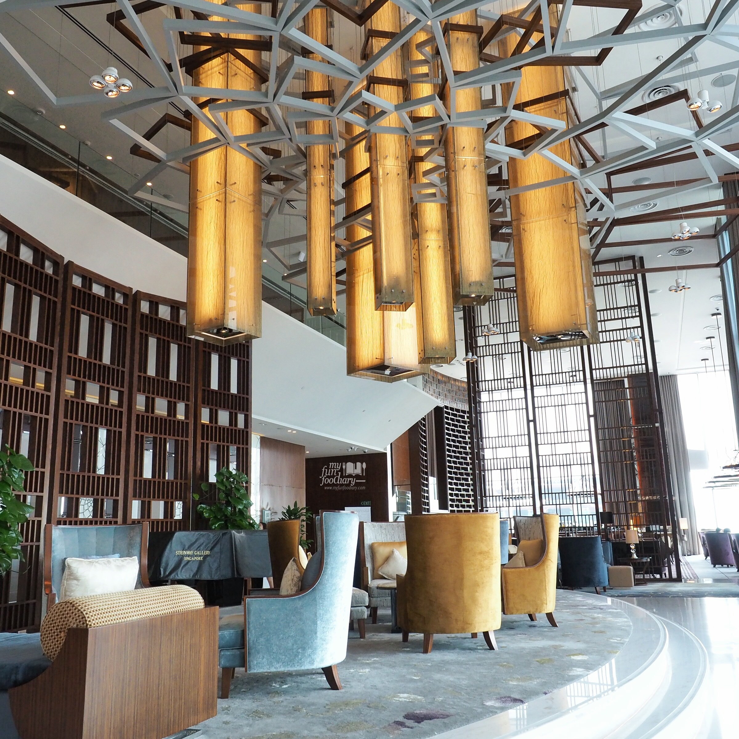 Charming Lobby Lounge at Westin Singapore by Myfunfoodiary
