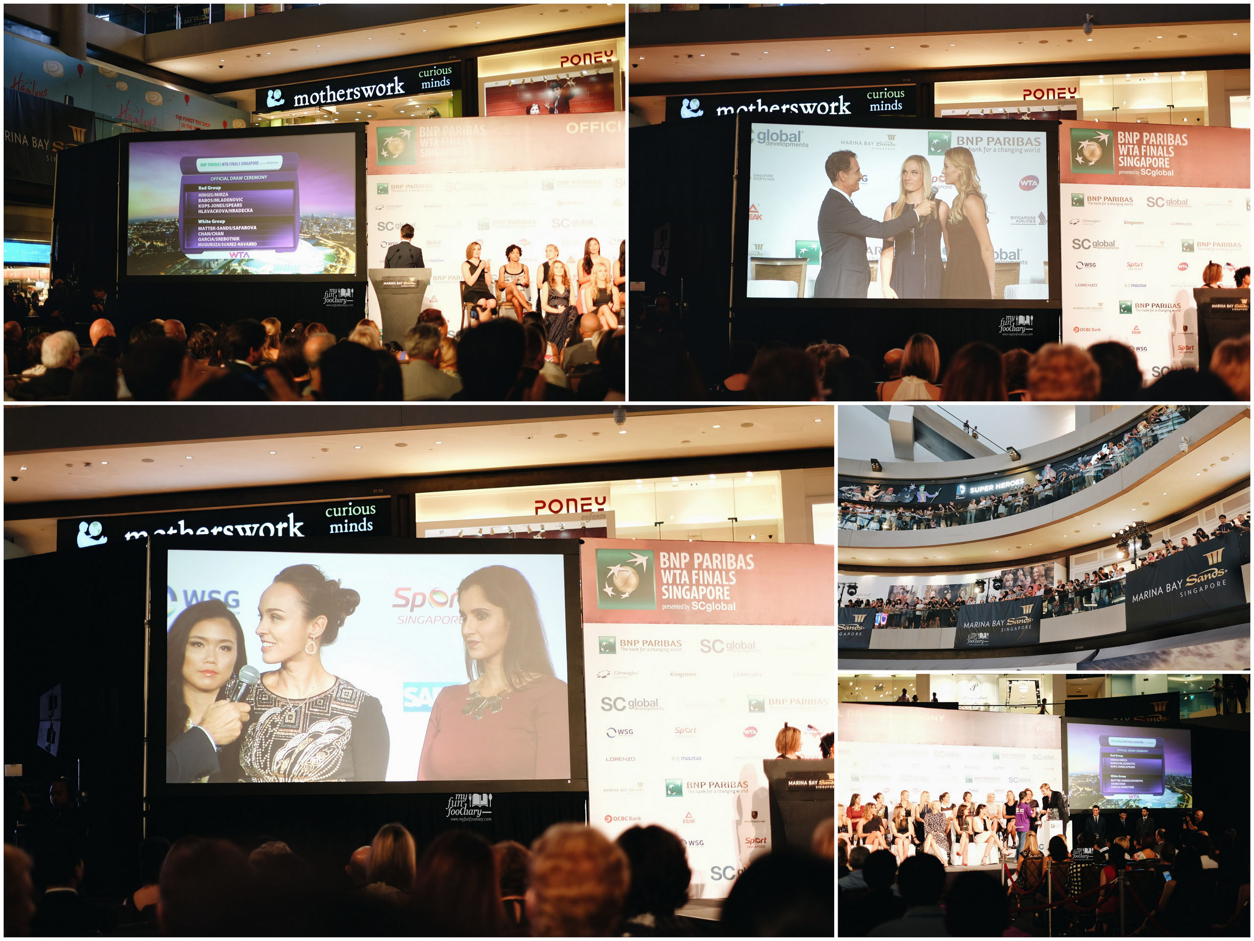 Official Draw Ceremony held at Marina Bay Sands by Myfunfoodiary