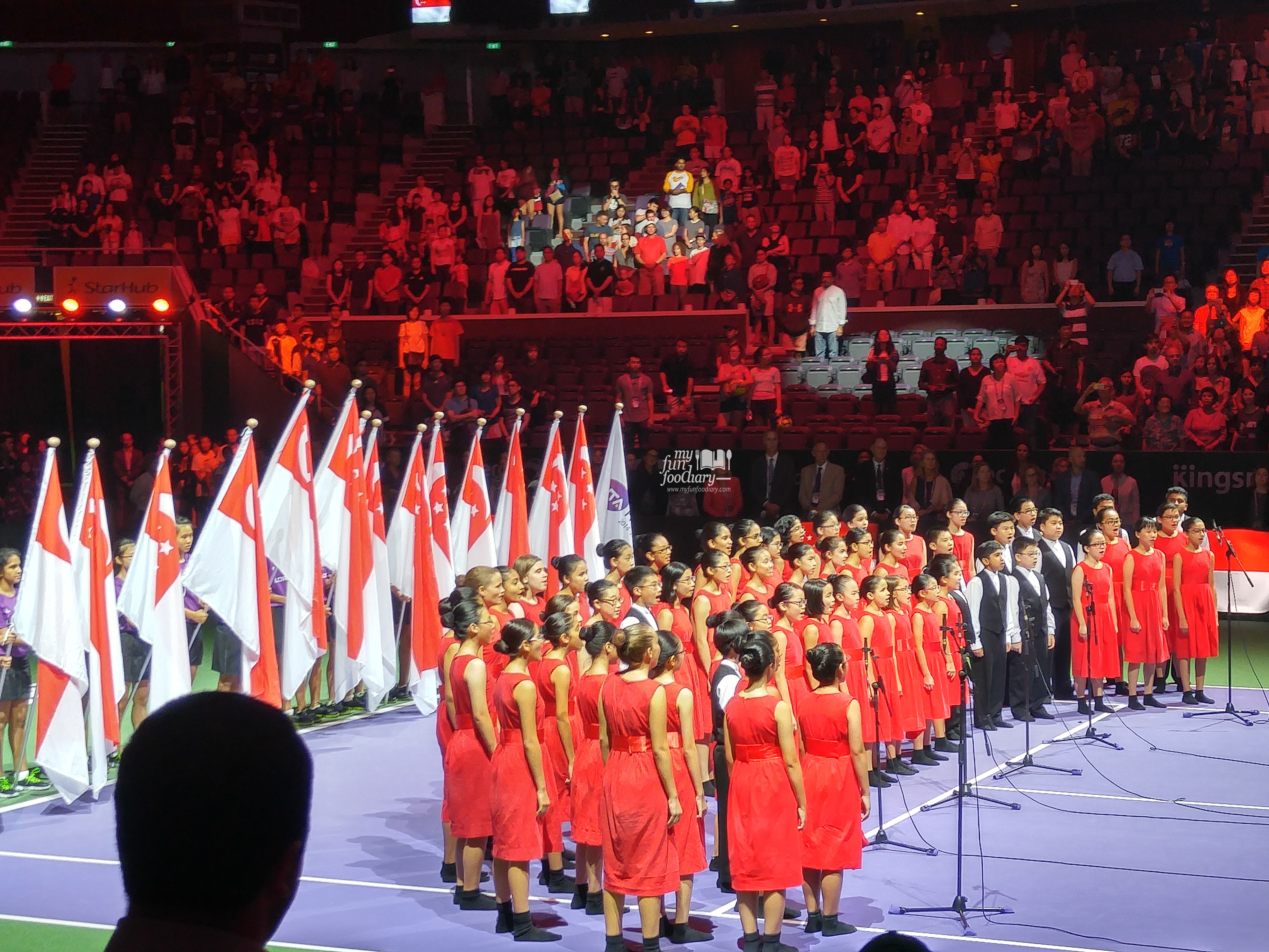 Opening Ceremony at Singapore Indoor Stadium by Myfunfoodiary