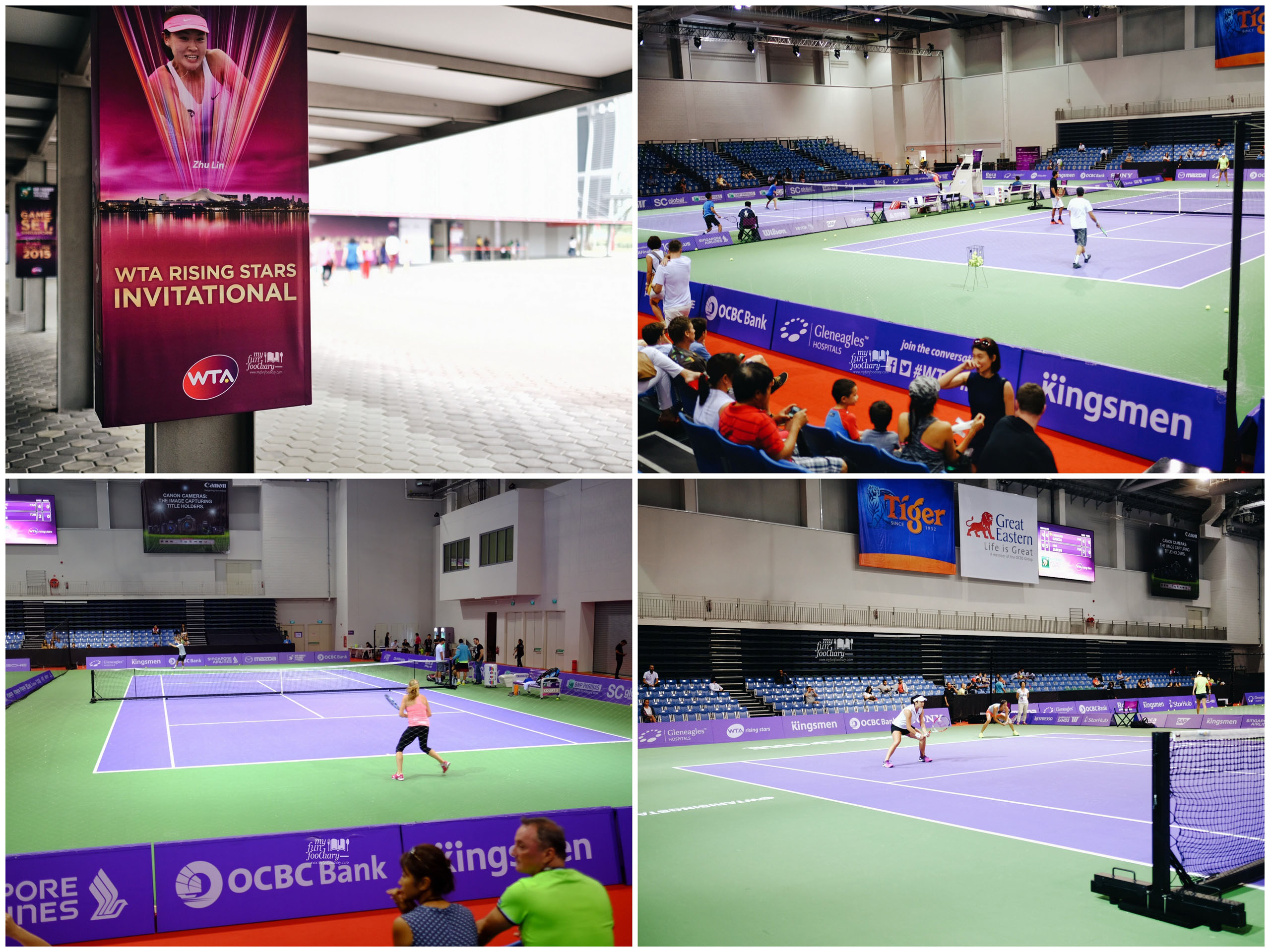Practice Court at Singapore Sports Hub by Myfunfoodiary