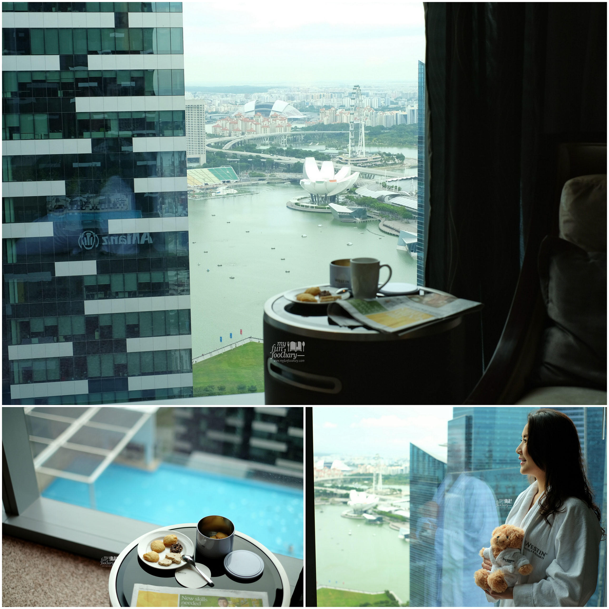 Stunning View to Marina Bay from my room at Westin Singapore by Myfunfoodiary